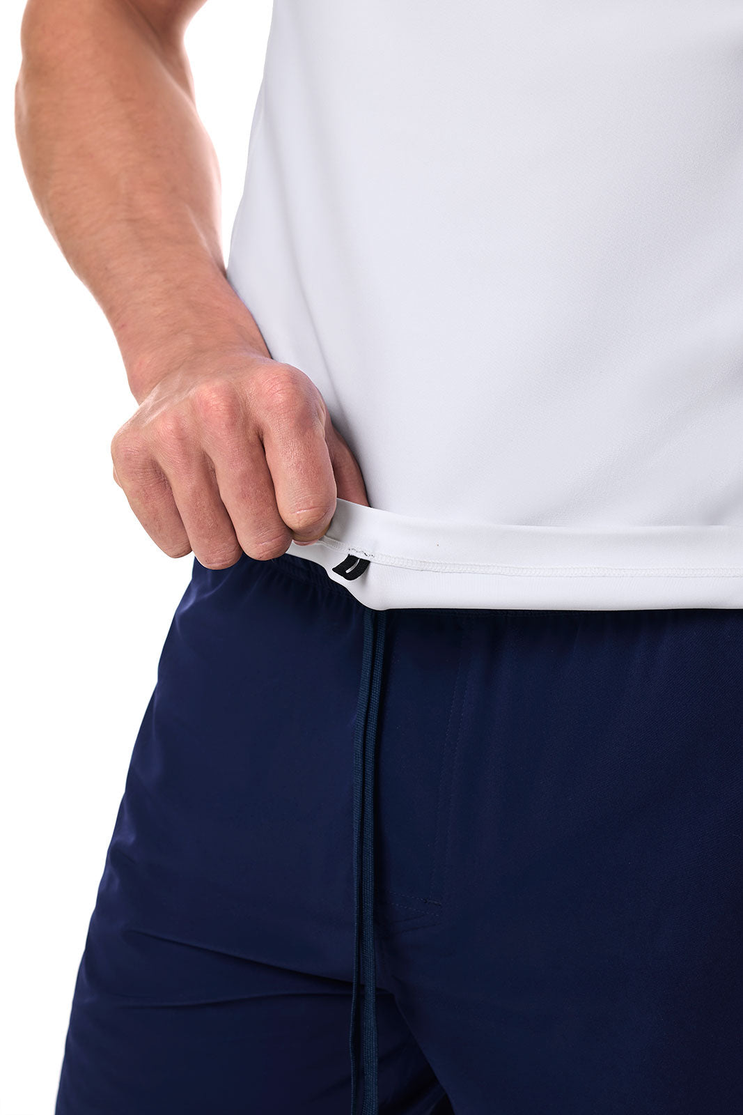 Men's Hightide Short Sleeve Swim Shirt | Colorblock Slate