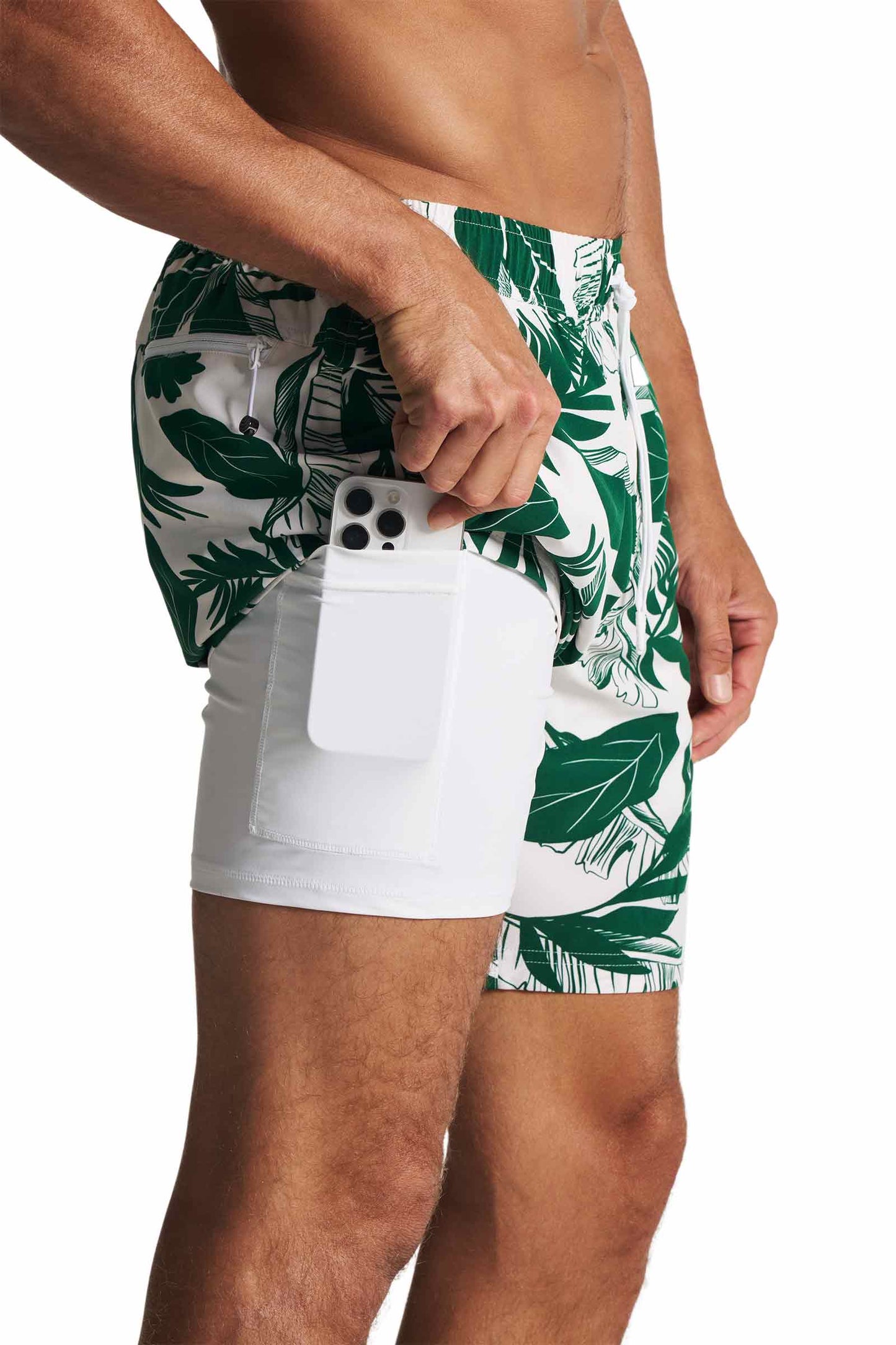 Men's Kahuna Swimming Shorts | Eden Palm Paradise