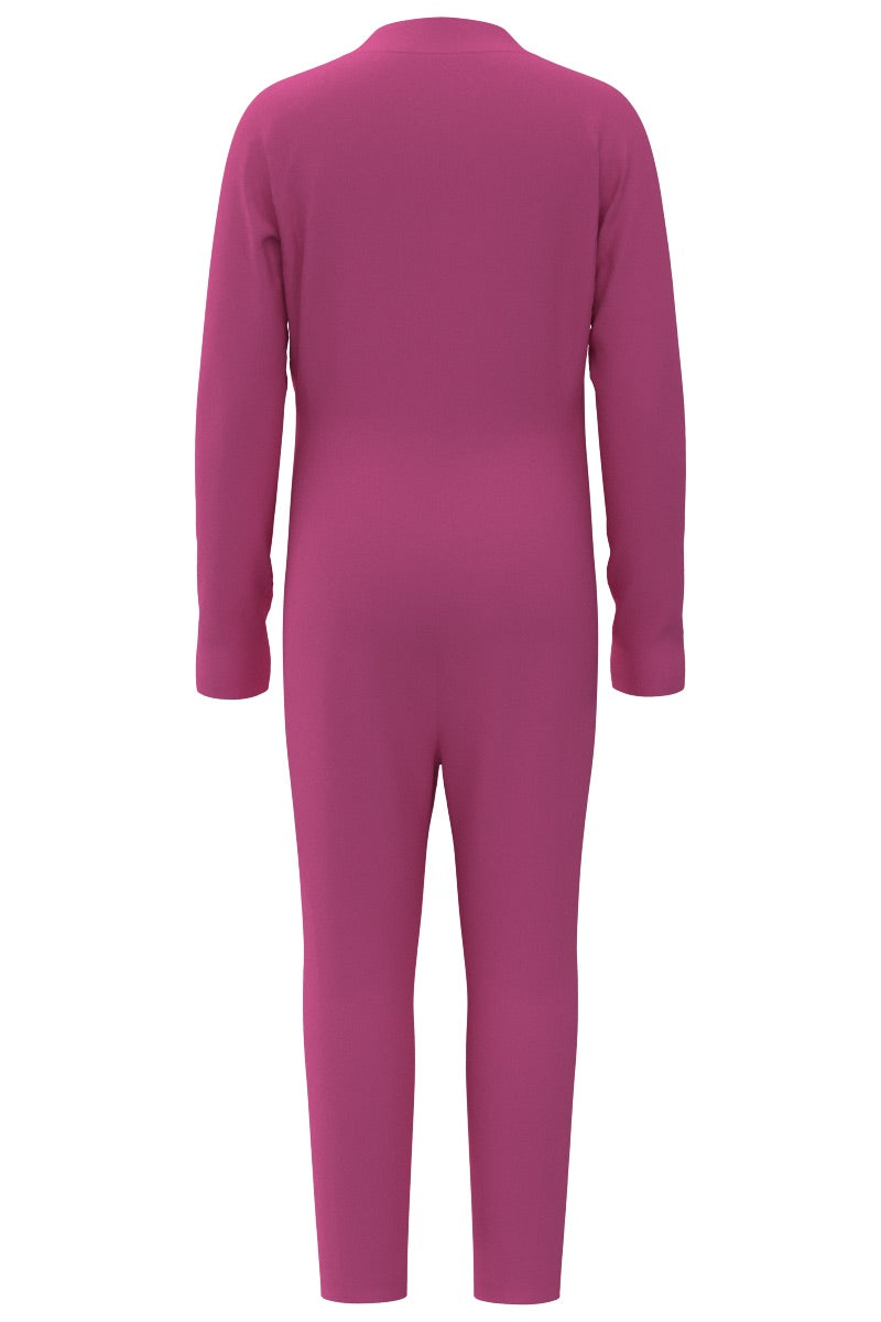 Kid's Barracuda Neck-to-Ankle Swimsuit | Tulip Pink