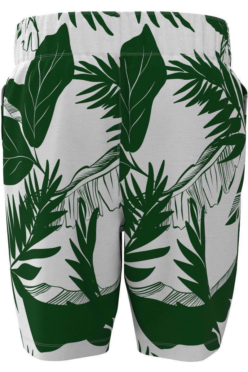 Kid's Island Swim Trunks | Eden Palm Paradise