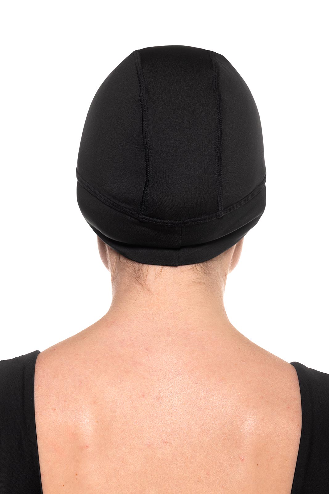 Unisex Aqua Sun Skully Cap | Black