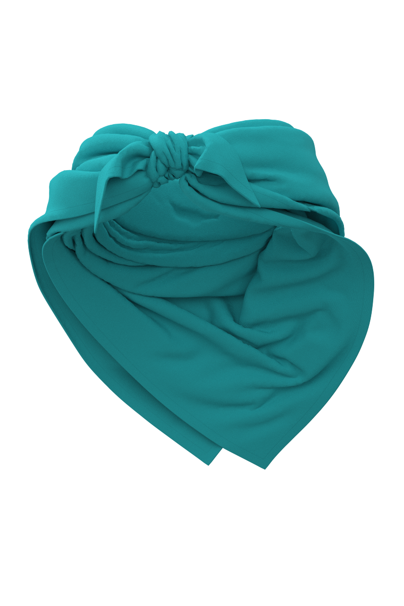 Unisex Virasana Performance Sun Bandana | Coolibar Blue