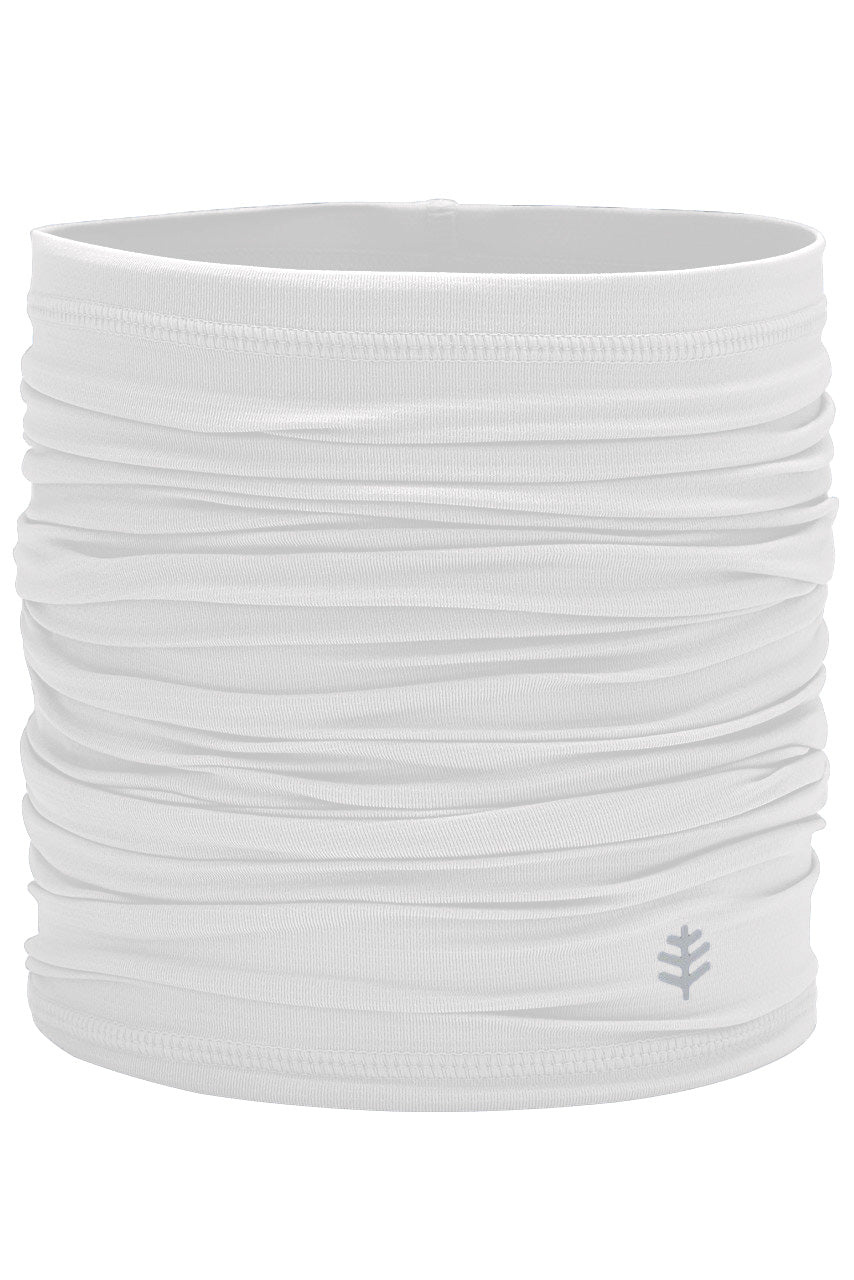 Unisex La Plata UV Neck Gaiter | White