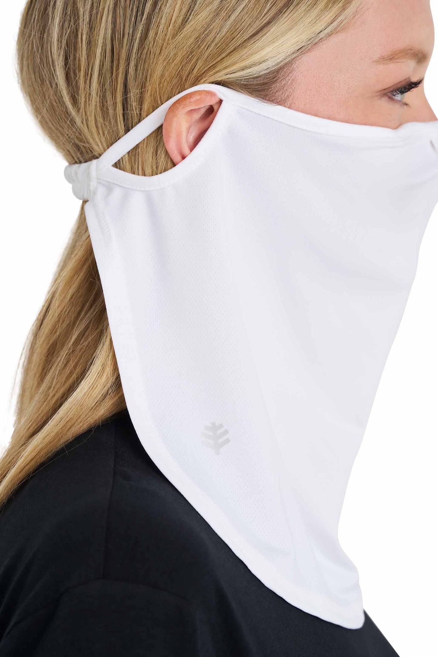 Unisex Crestone UV Face Mask | White