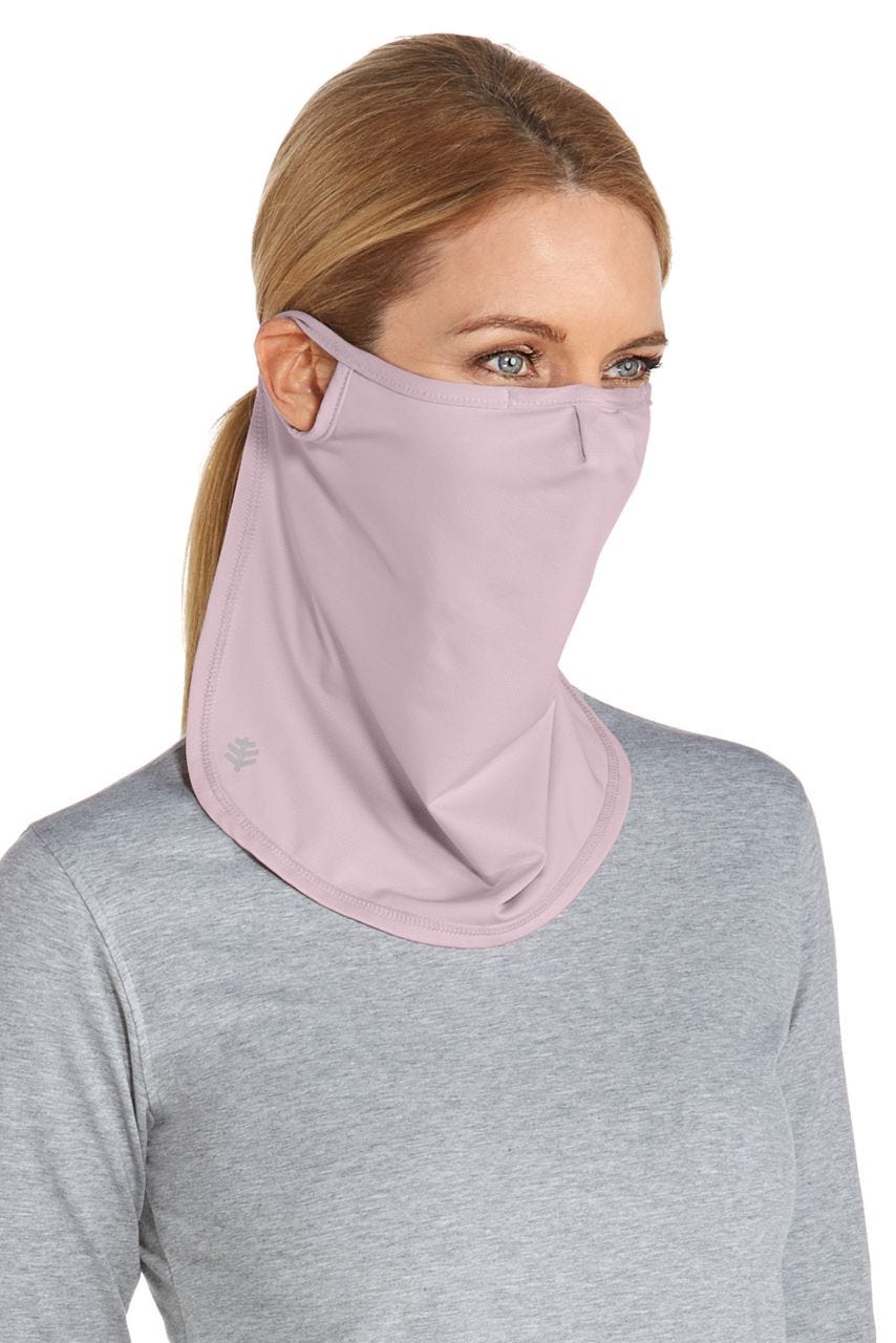Unisex Crestone UV Face Mask | Dusty Mauve