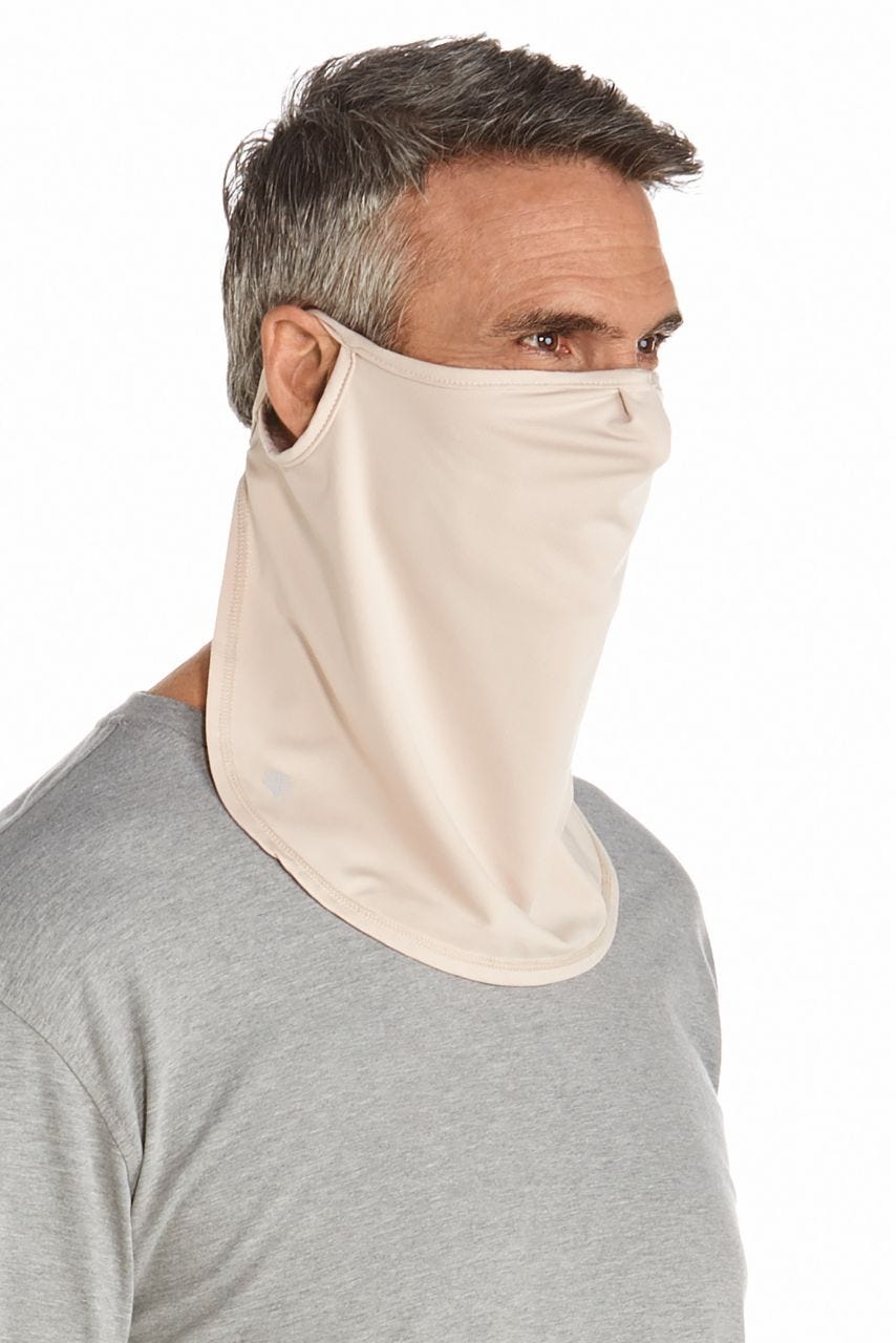 Unisex Crestone UV Face Mask | Beige