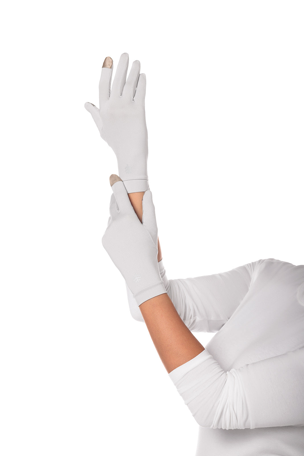 Unisex Gannett UV Gloves | Sleek Grey