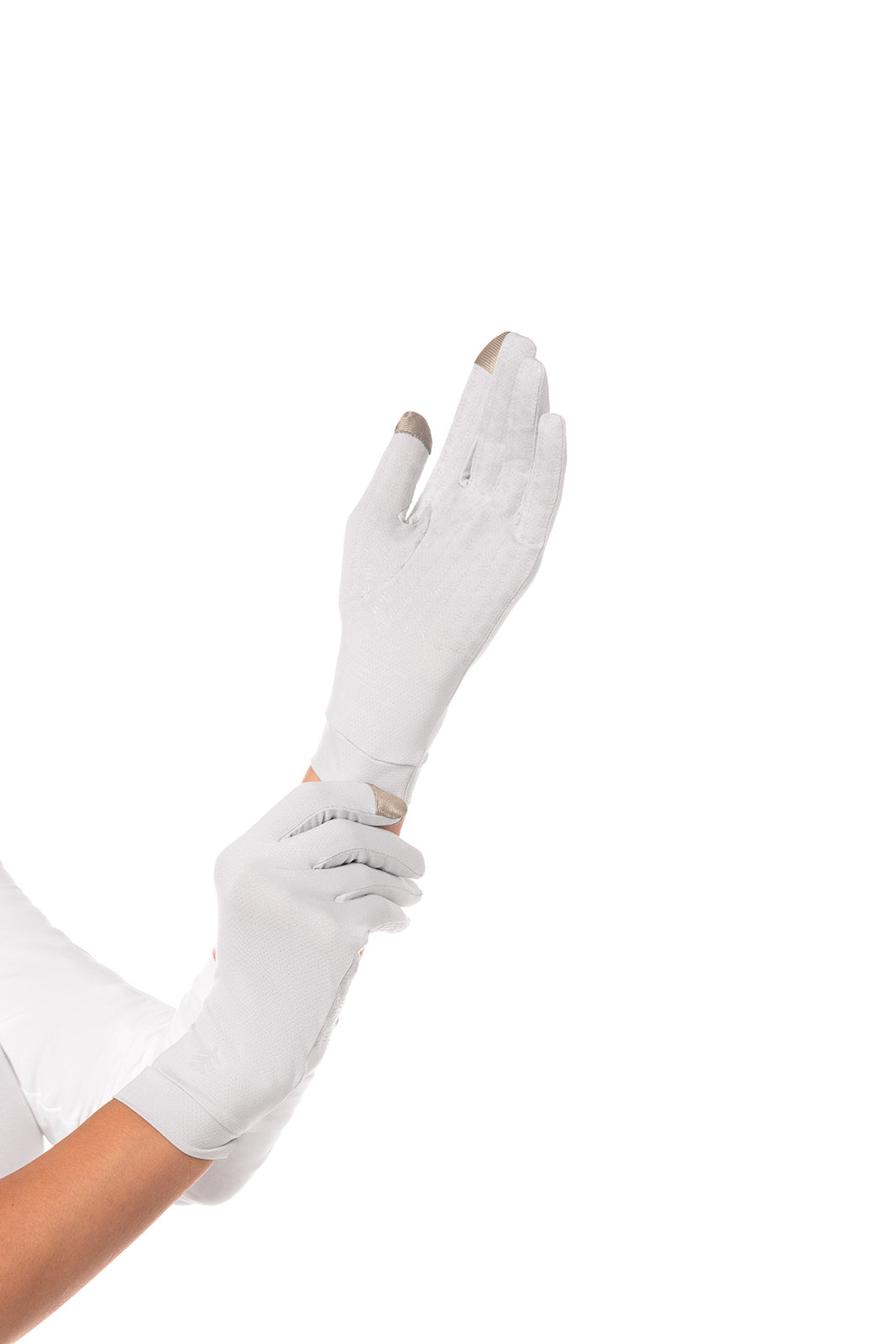 Unisex Gannett UV Gloves | Sleek Grey