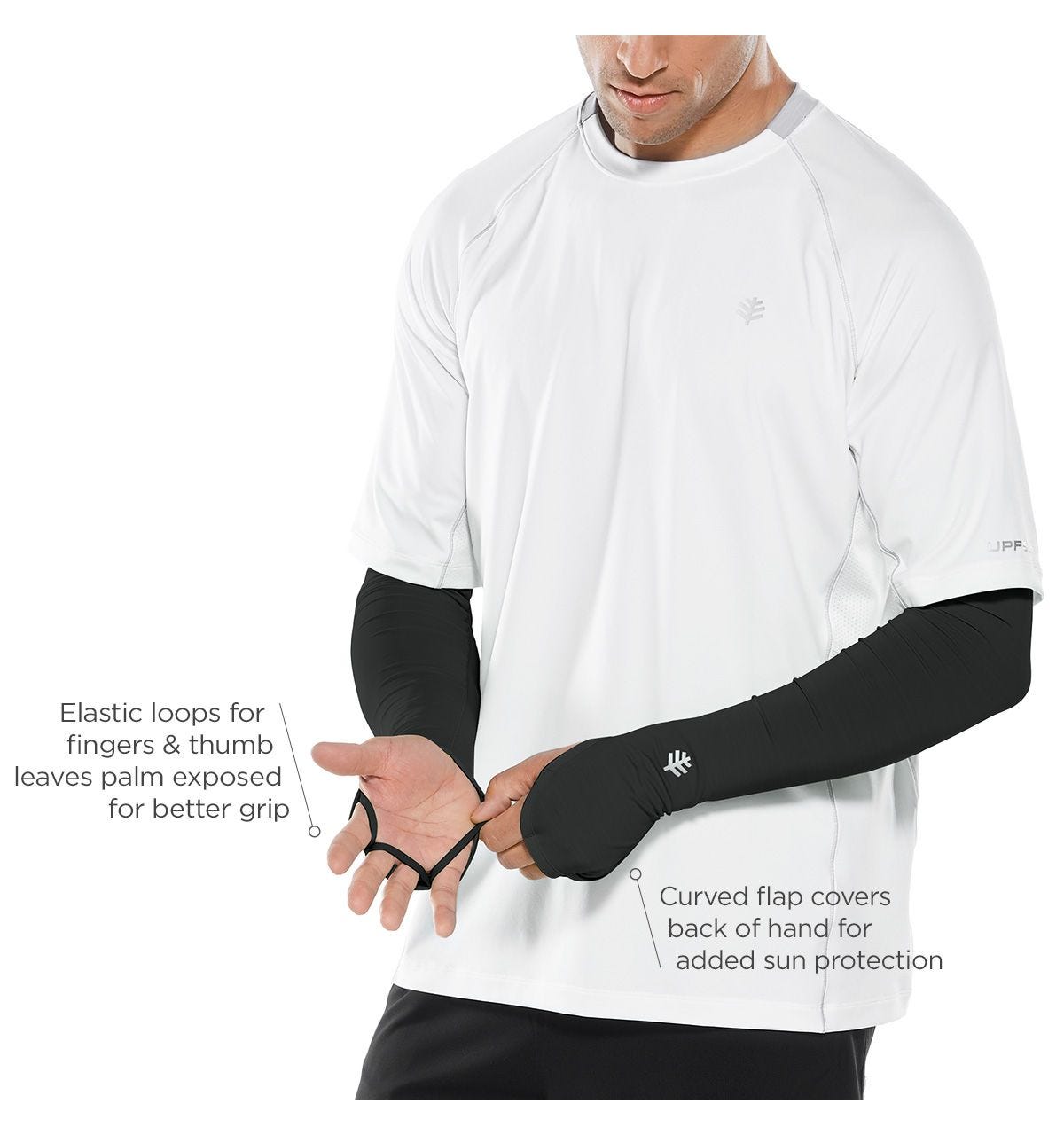 Men's Backspin Performance Sleeve | Black