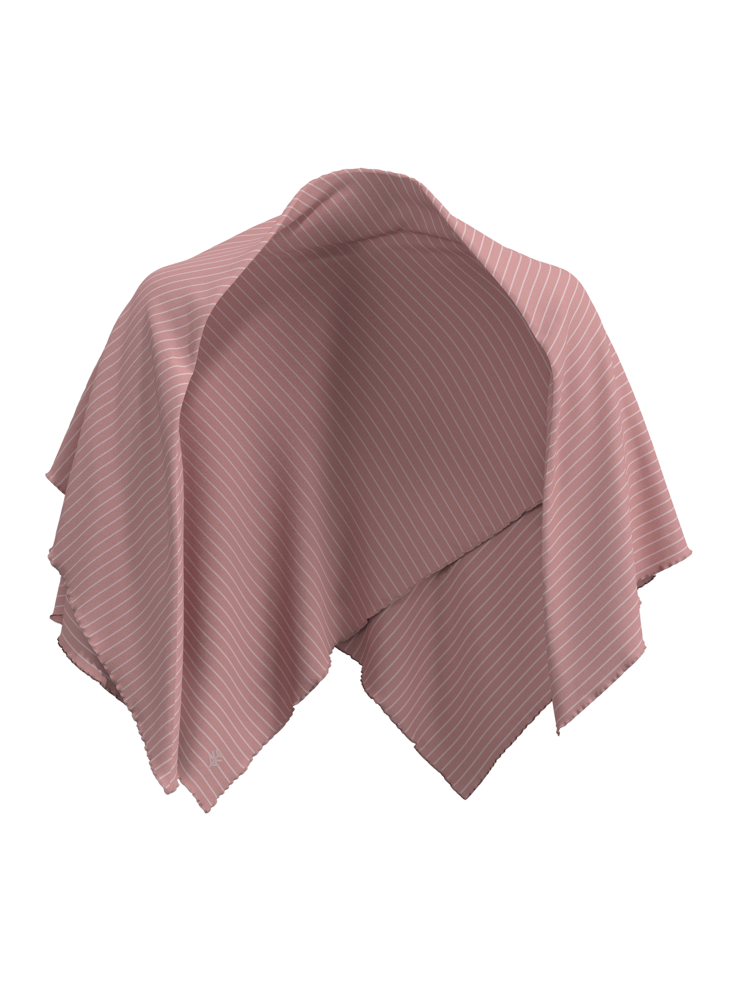 Women's Savannah Sun Blanket | Soft Pink/White Stripe
