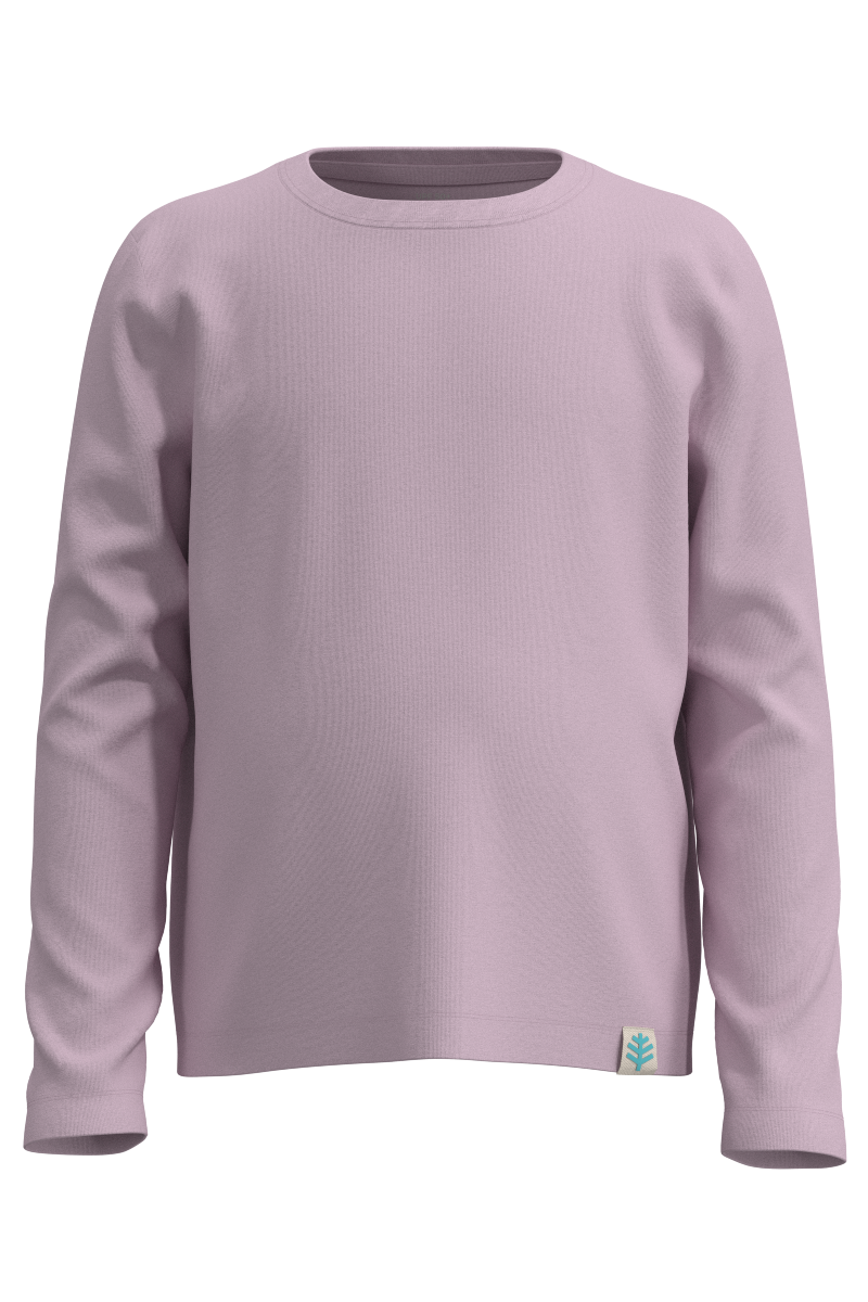 Kid's Coco Plum Everyday Long-Sleeve T-Shirt | Powder