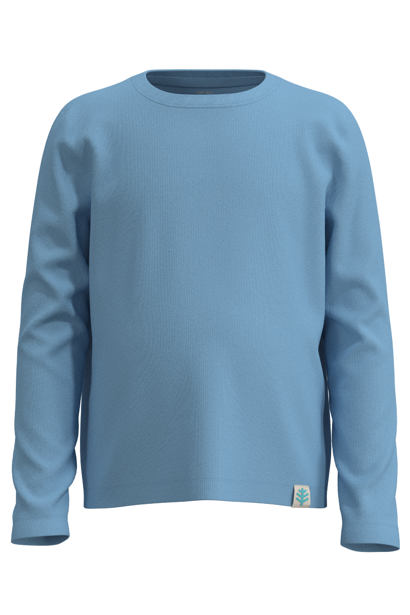 Kid's Coco Plum Everyday Long Sleeve T-Shirt | Arctic Blue