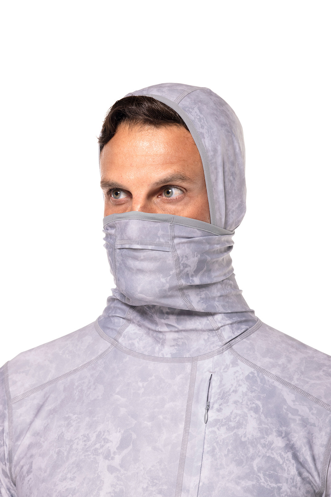 Men's Andros Fishing Hoodie | Grey