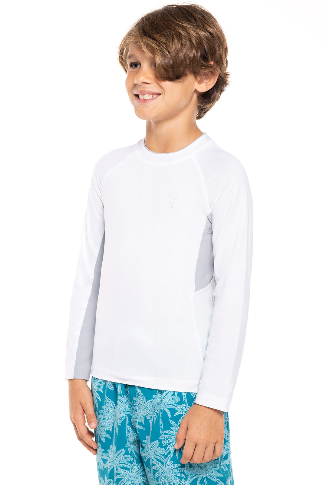Kid's Ultimate Long Sleeve Rash Guard | White