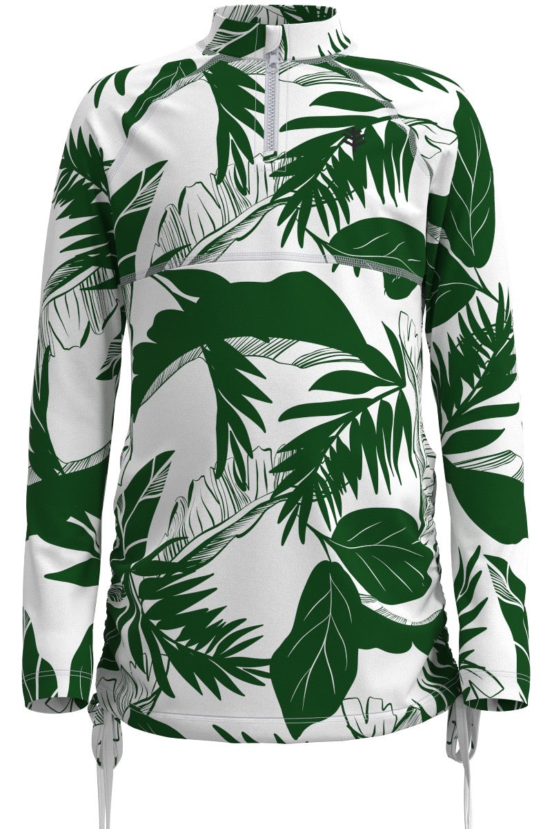 Kid's Lawai Ruche Swim Shirt | Eden Palm Paradise