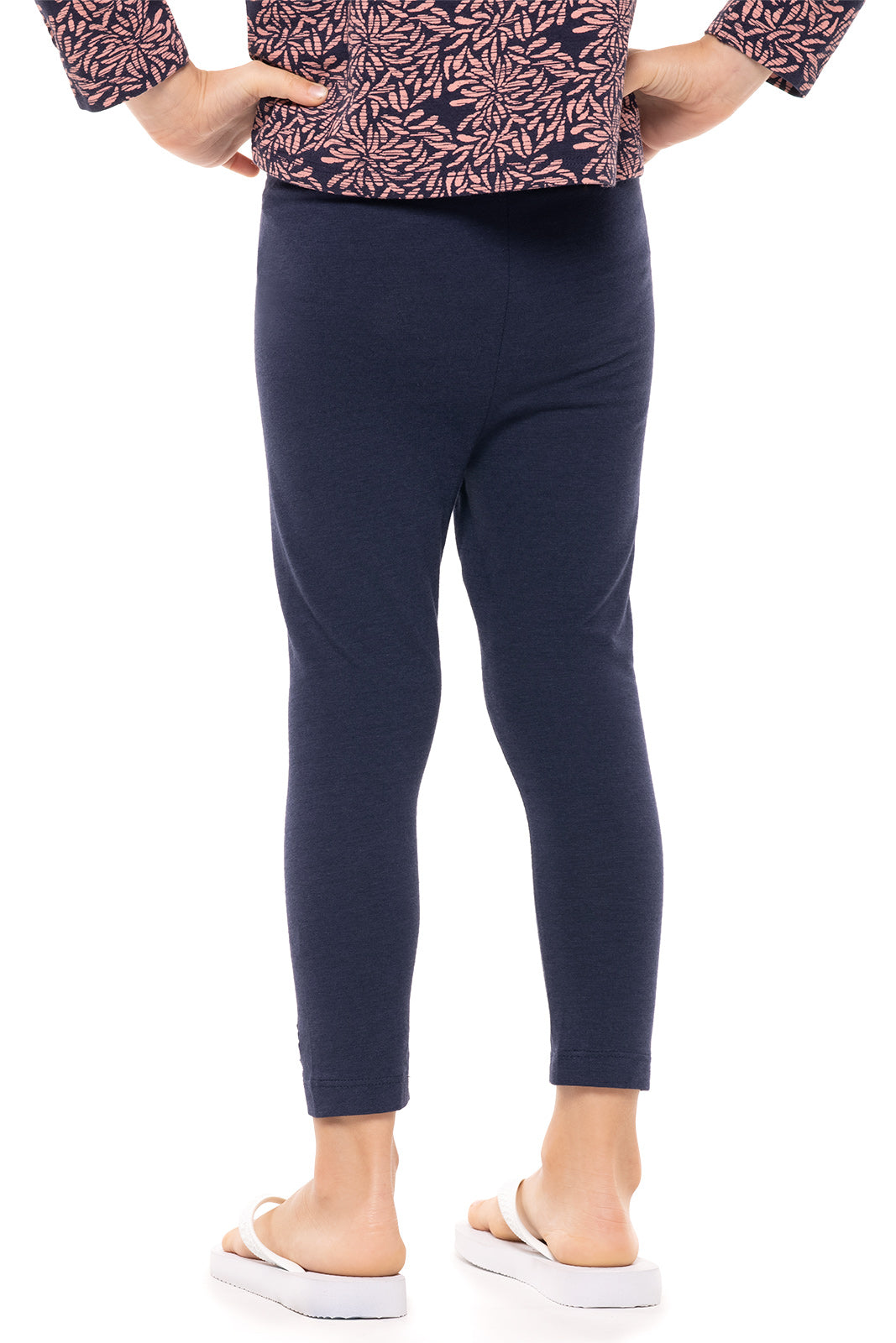 Kid's Monterey Summer Leggings | Navy