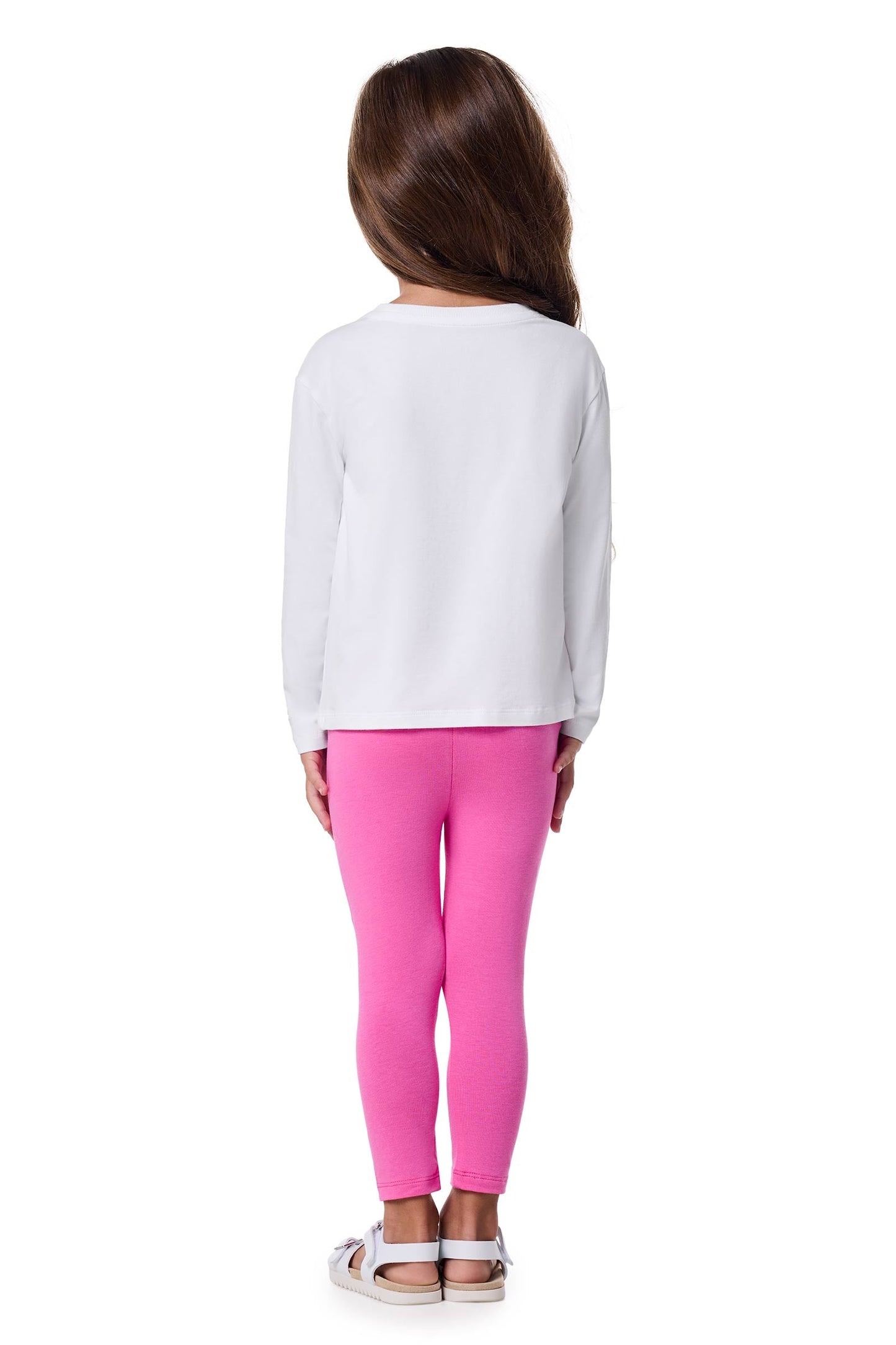 Kid's Monterey Summer Leggings | Tulip Pink