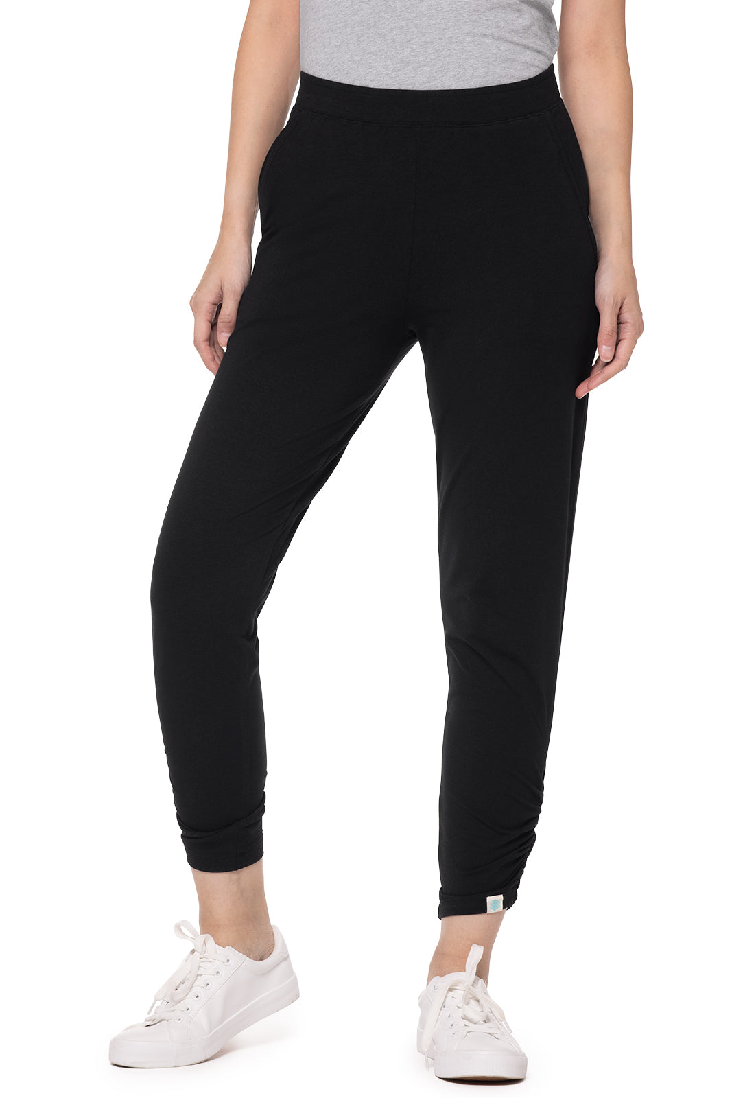 Women's Cafe Ruche Pants | Black | Core