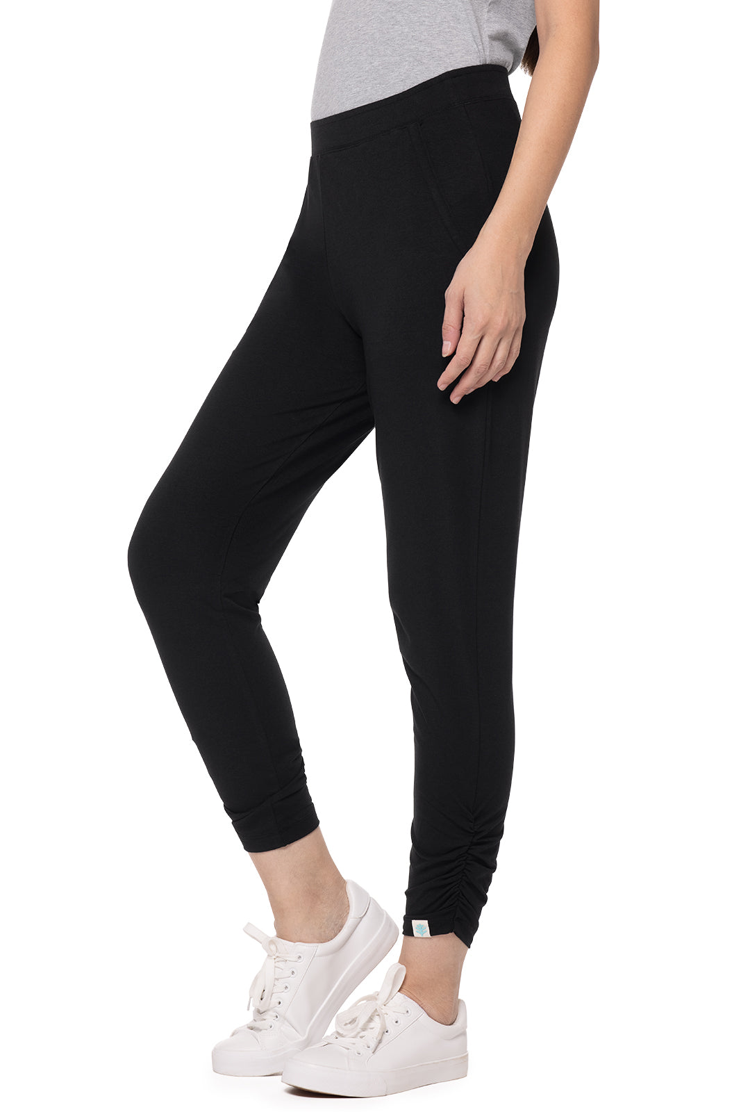 Women's Cafe Ruche Pants | Black | Core