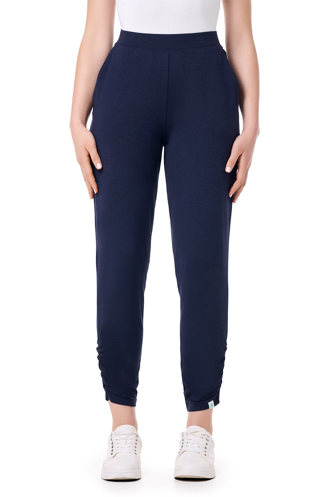 Women's Cafe Ruche Pants | Navy | Core