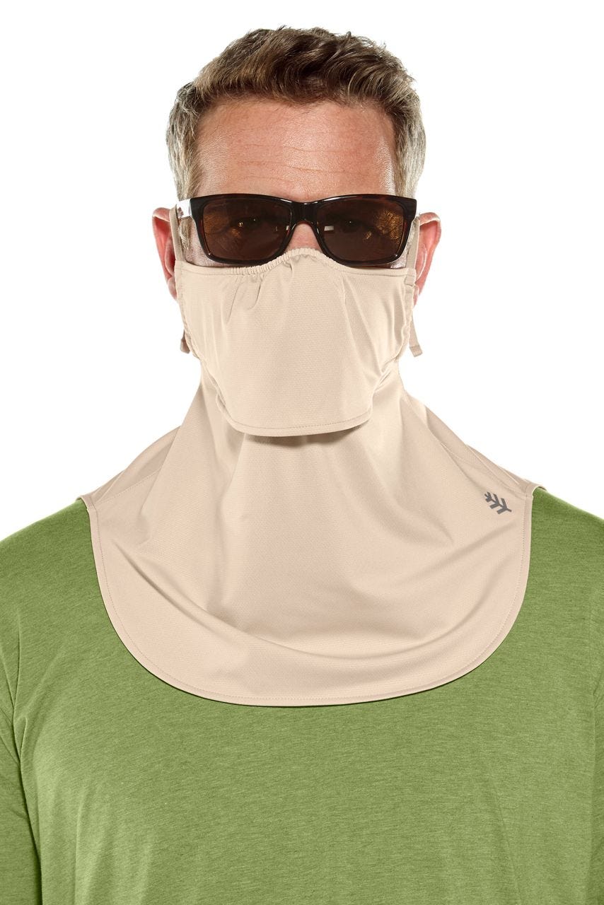 Unisex Vermilion UV Layered Mask | Beige