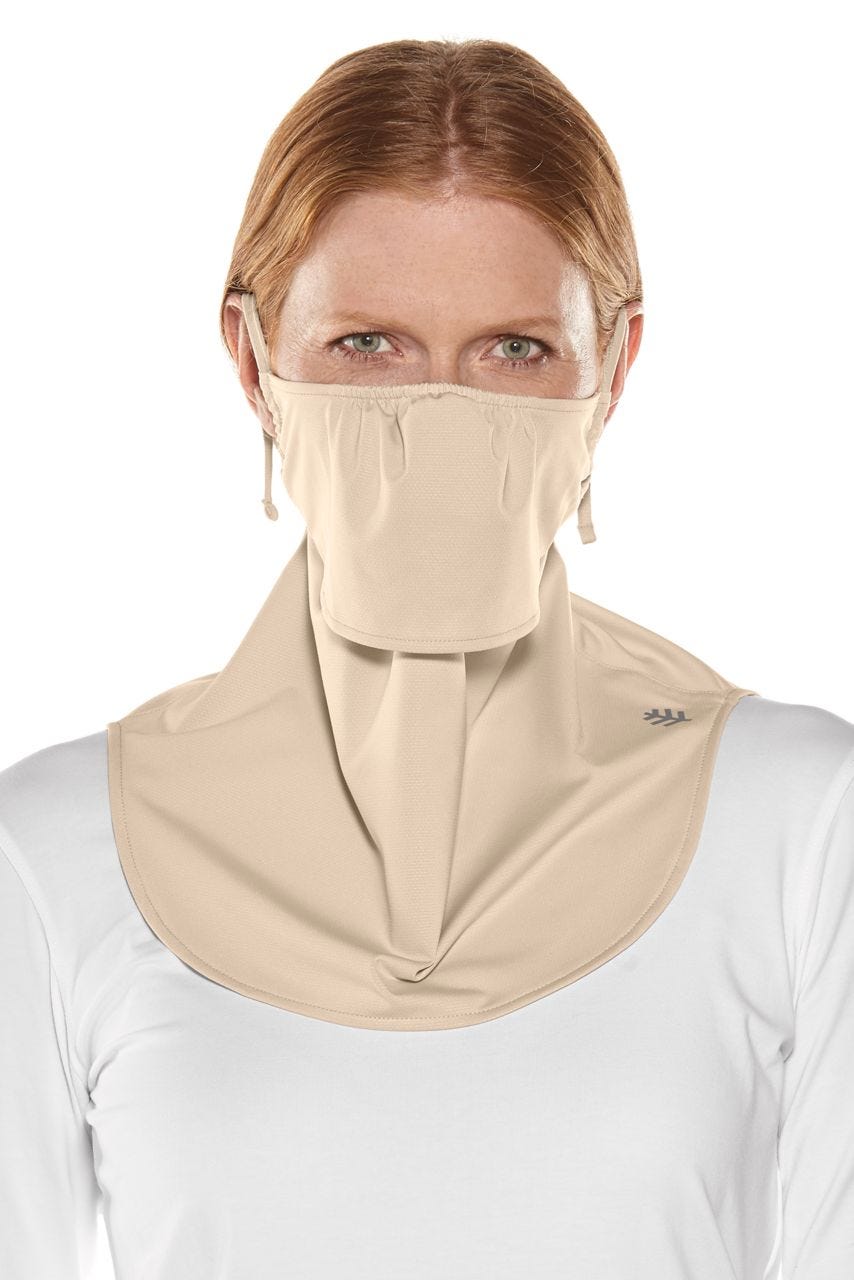 Unisex Vermilion UV Layered Mask | Beige