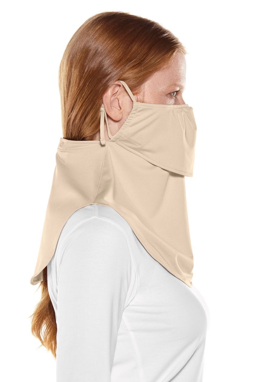 Unisex Vermilion UV Layered Mask | Beige