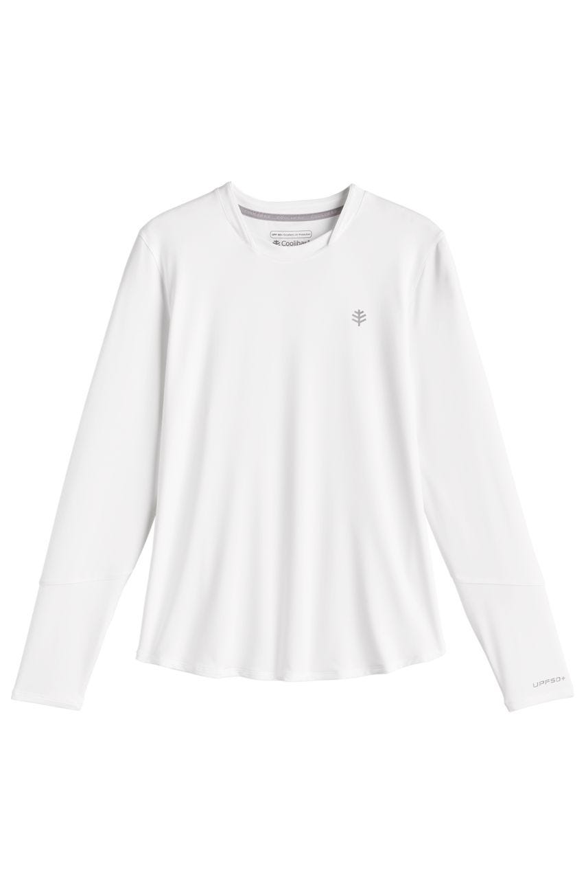 Women's Match Point Long Sleeve T-Shirt | White