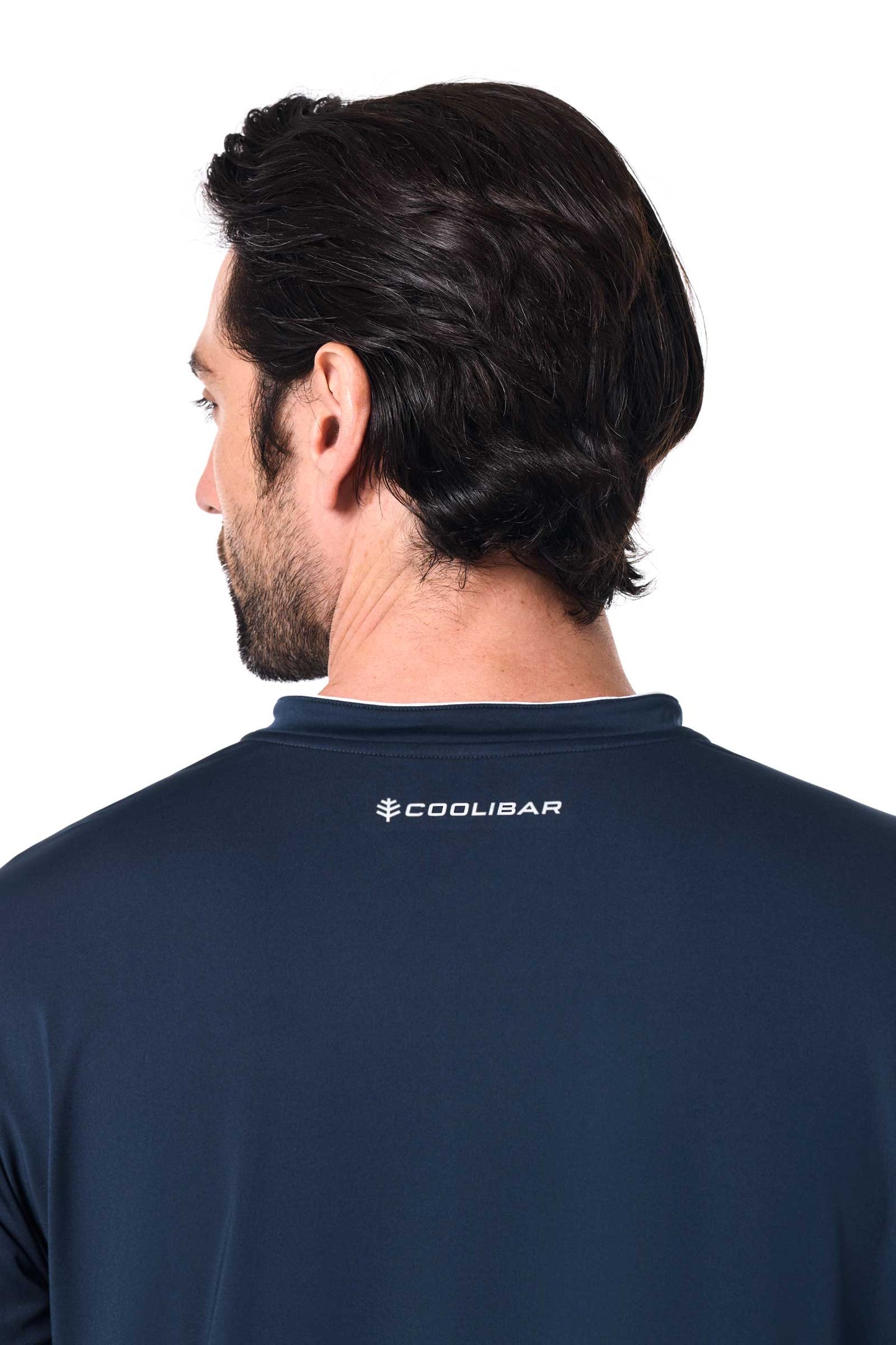 Men's Tiebreaker Long Sleeve T-Shirt | Navy