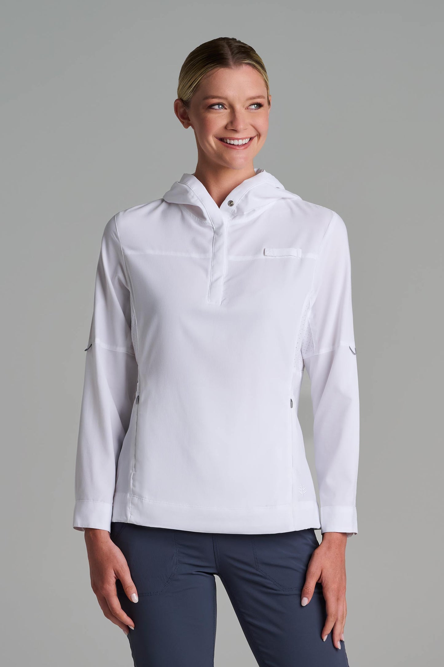 Women's Sea Spray Henley | White
