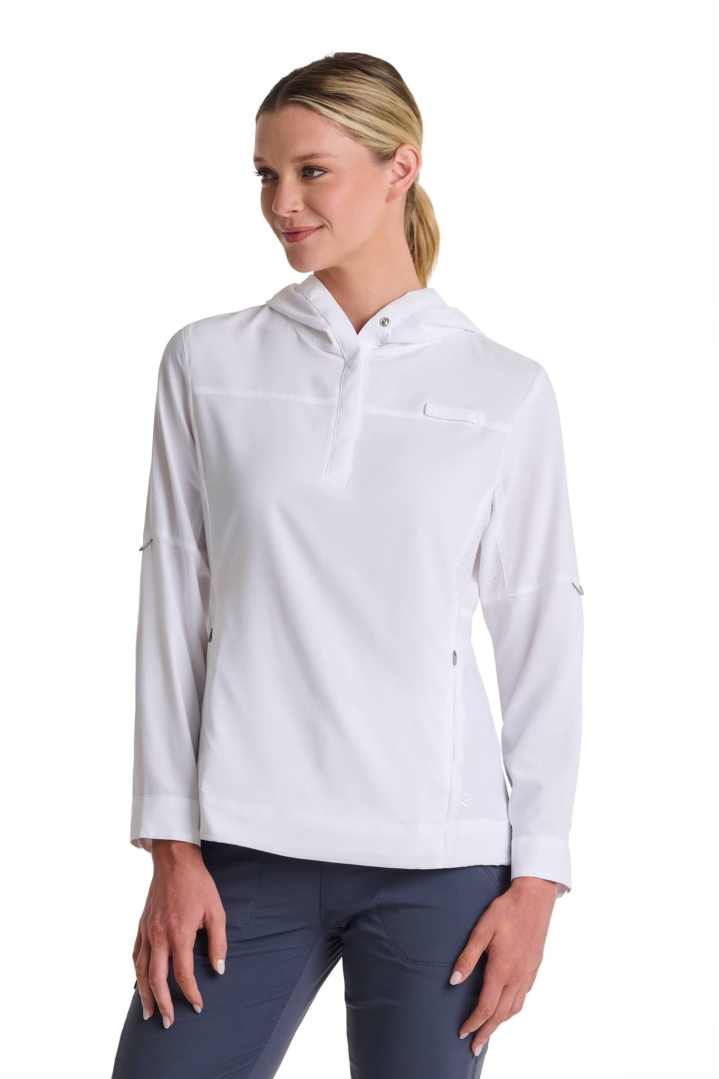 Women's Sea Spray Henley | White