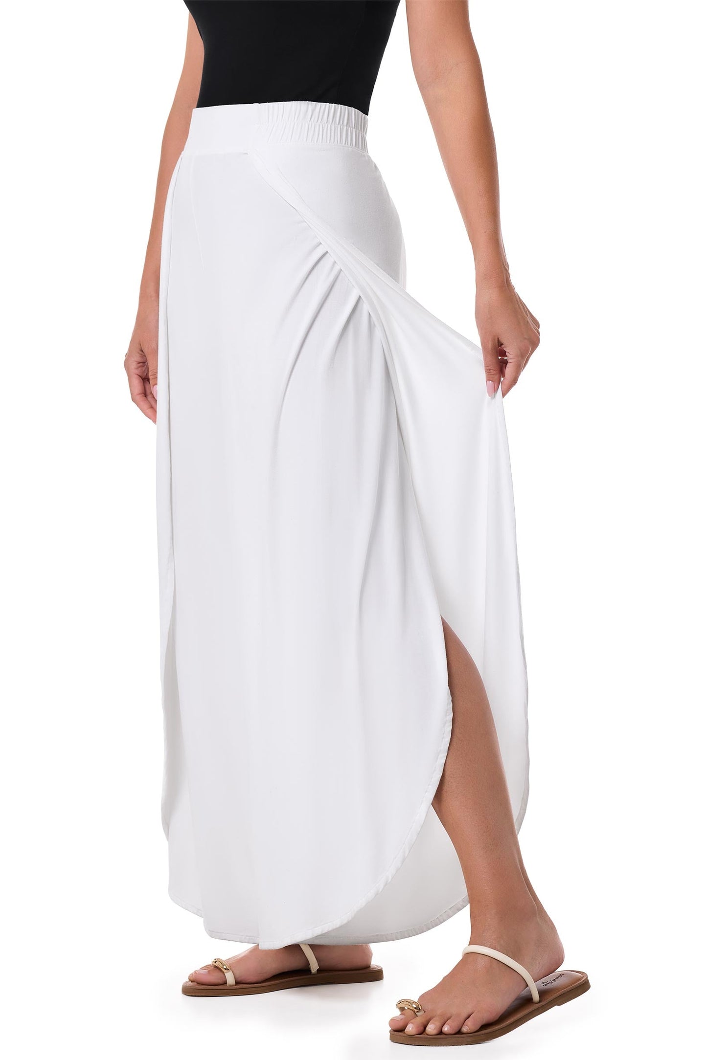 Women's Lynsu Wide Leg Pants | White