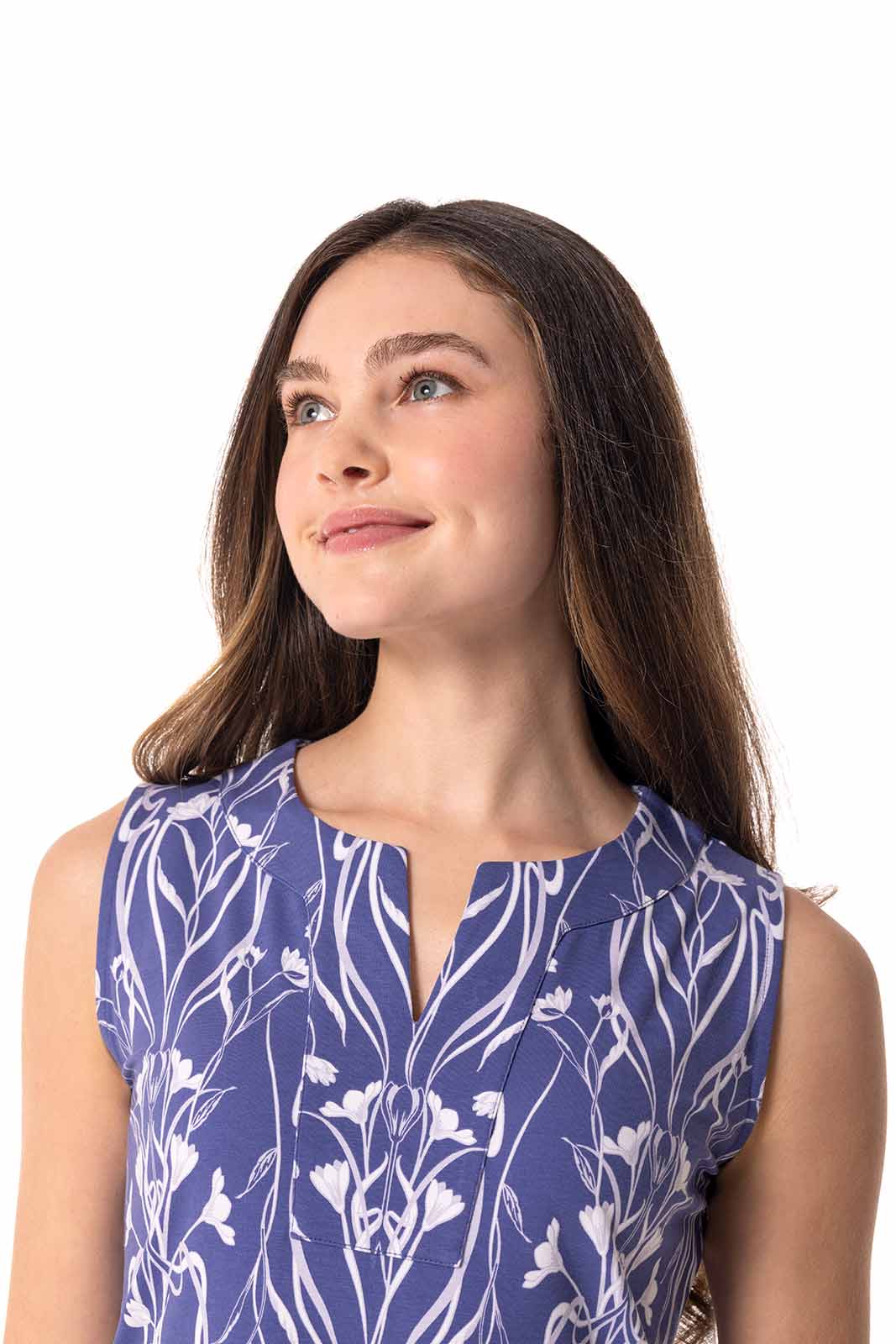 Women's Oceanside Tank Dress | Future Dusk Iris Dusk