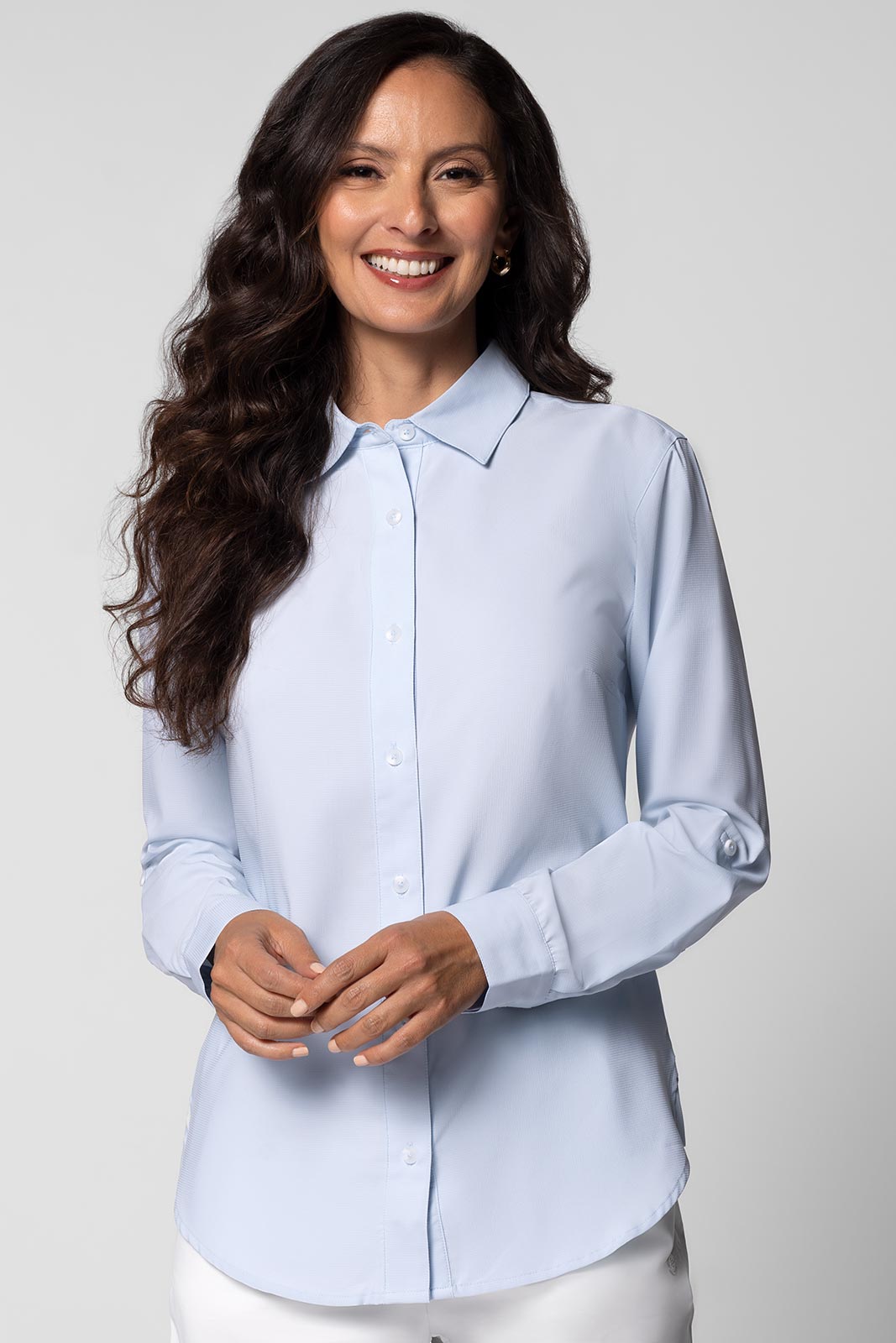 Women's Hepburn Shirt | Light Blue