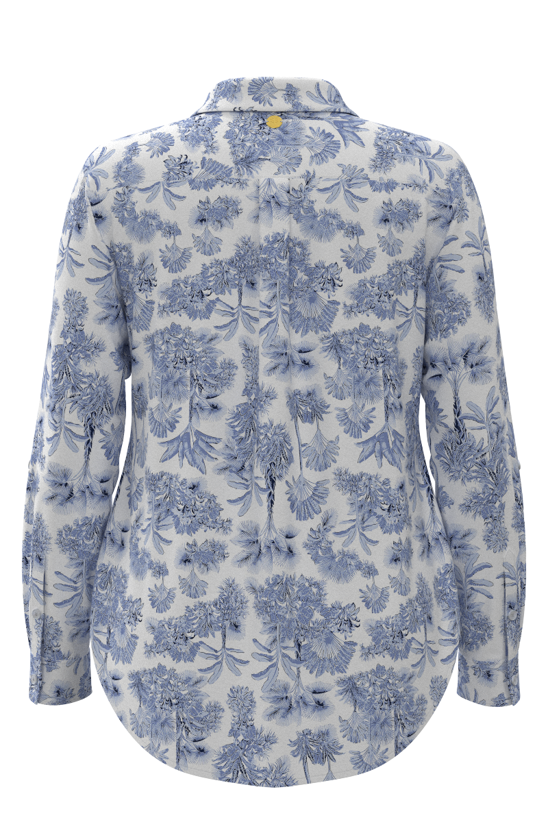 Women's Rhodes Shirt | Periwinkle Isla Bonita
