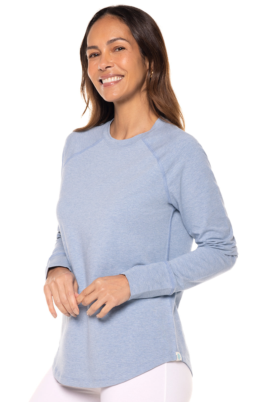 Women's LumaLeo Long Sleeve T-Shirt | Light Blue Heather | Core