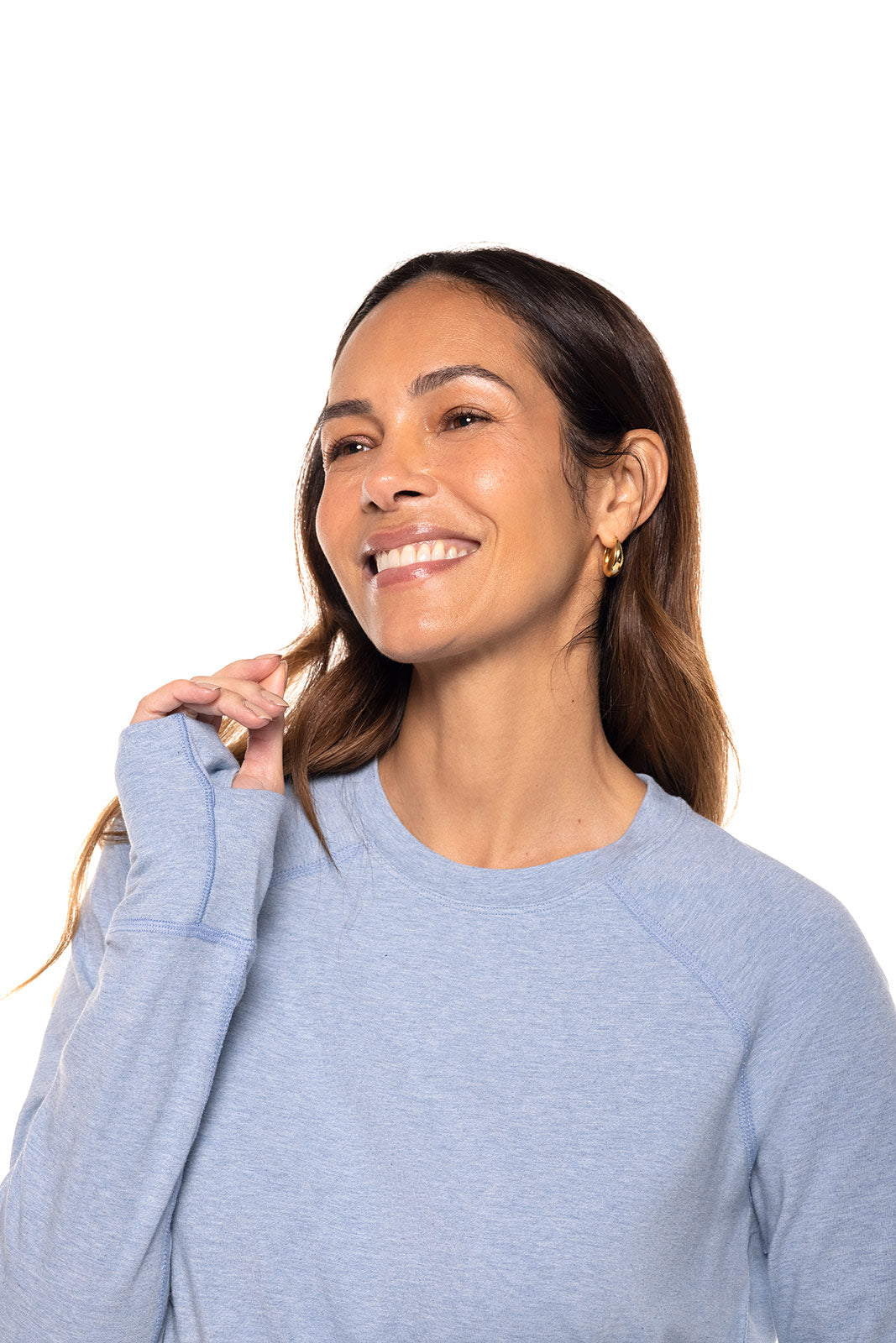 Women's LumaLeo Long Sleeve T-Shirt | Light Blue Heather | Core