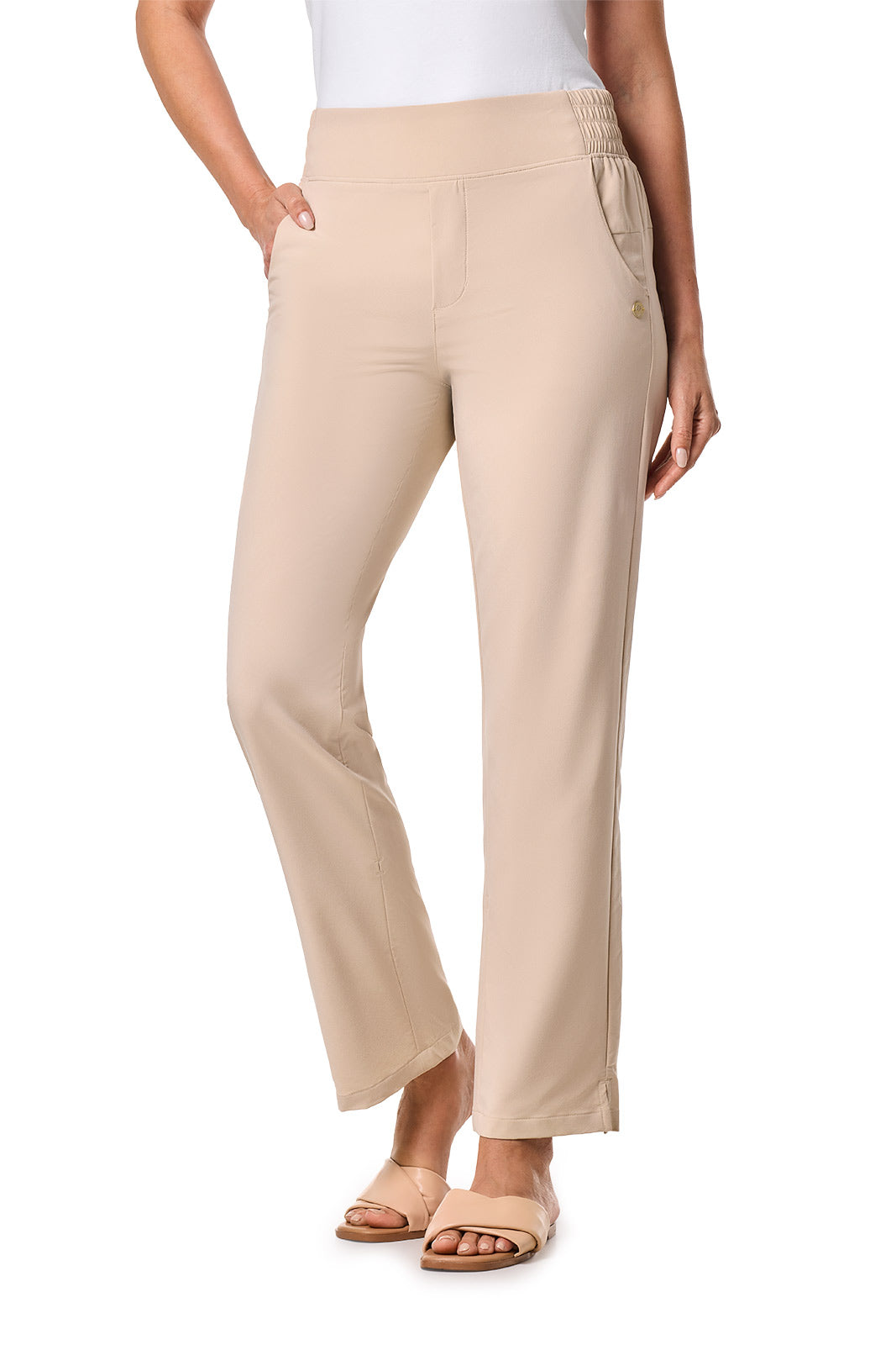 Women's Pellaro Travel Pants | Pale Khaki