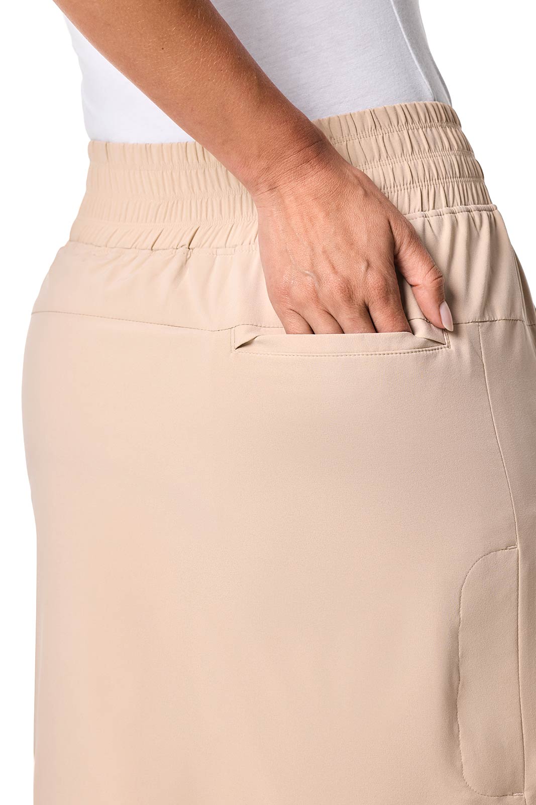 Women's Pisa Travel Skort | Pale Khaki