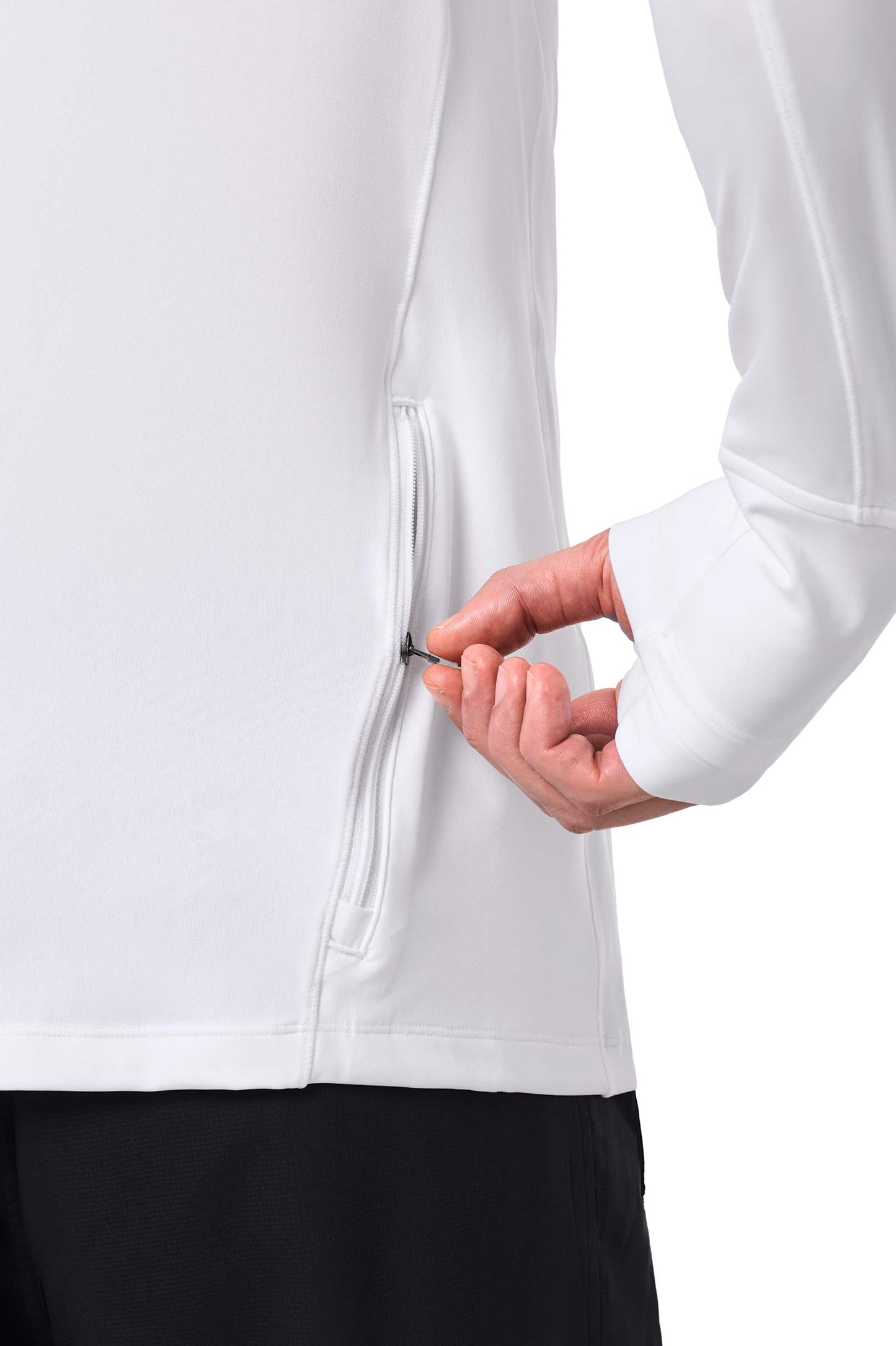 Men's Agility Performance Hoodie | White
