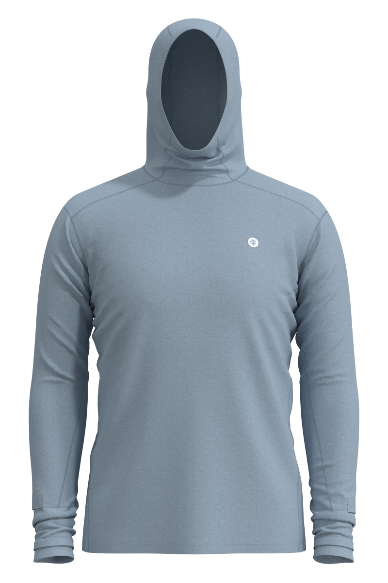 Men's Agility Performance Hoodie | Light Blue Heather Heather