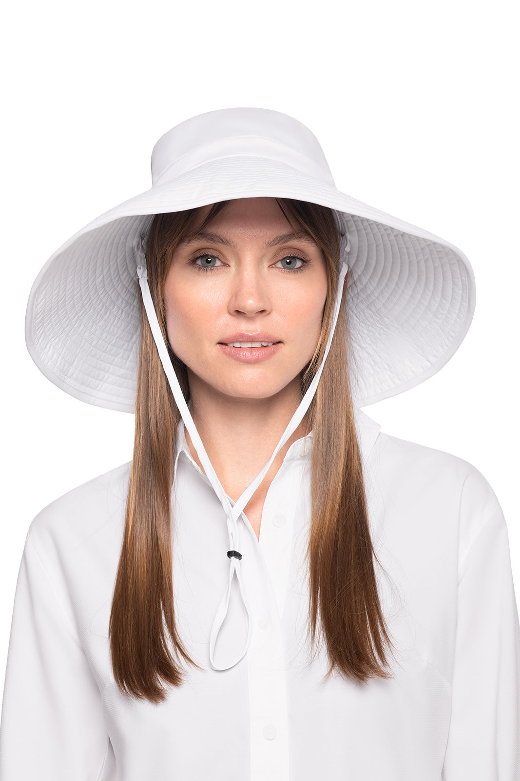 Women's Cyd Travel Beach Hat | White