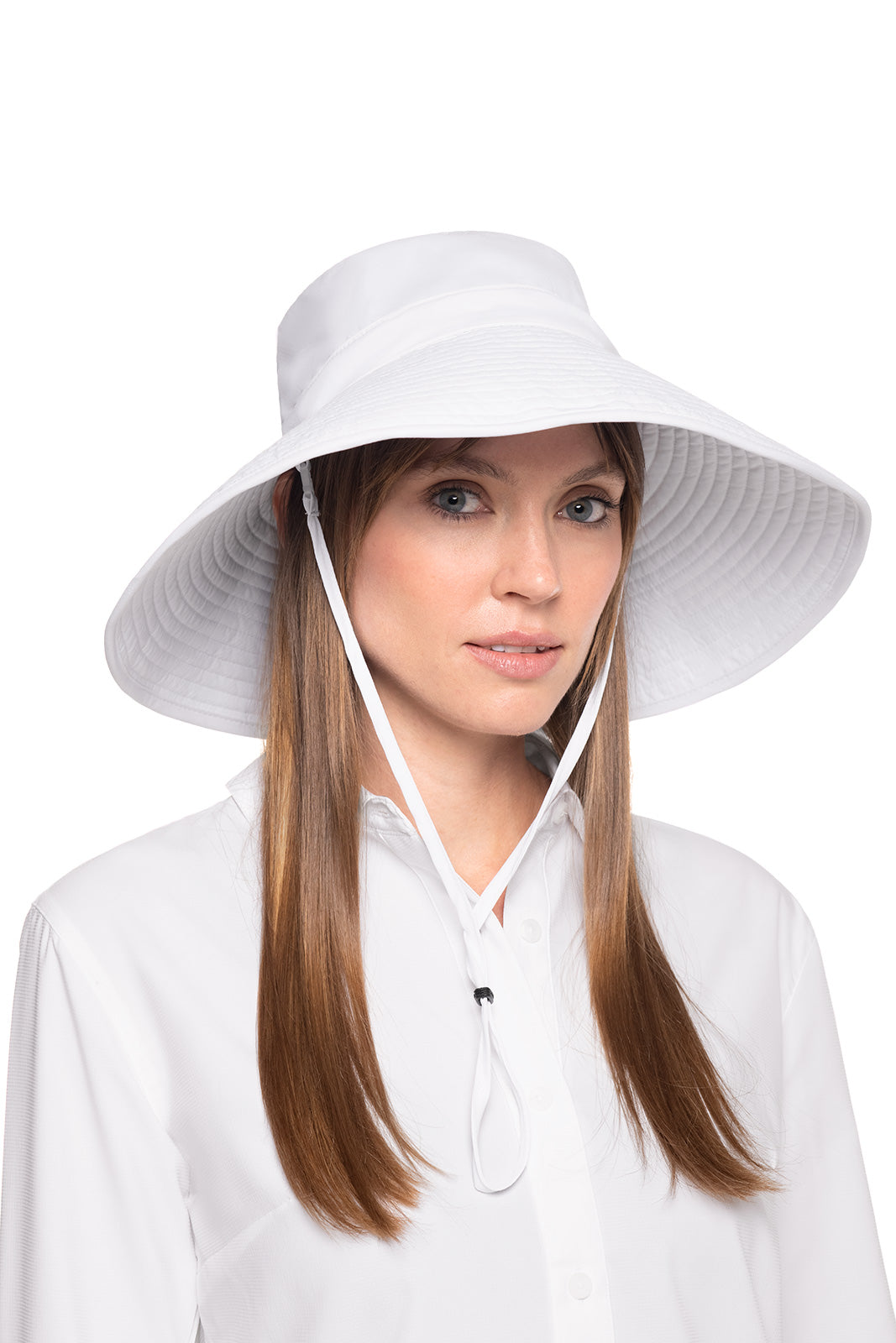 Women's Cyd Travel Beach Hat | White