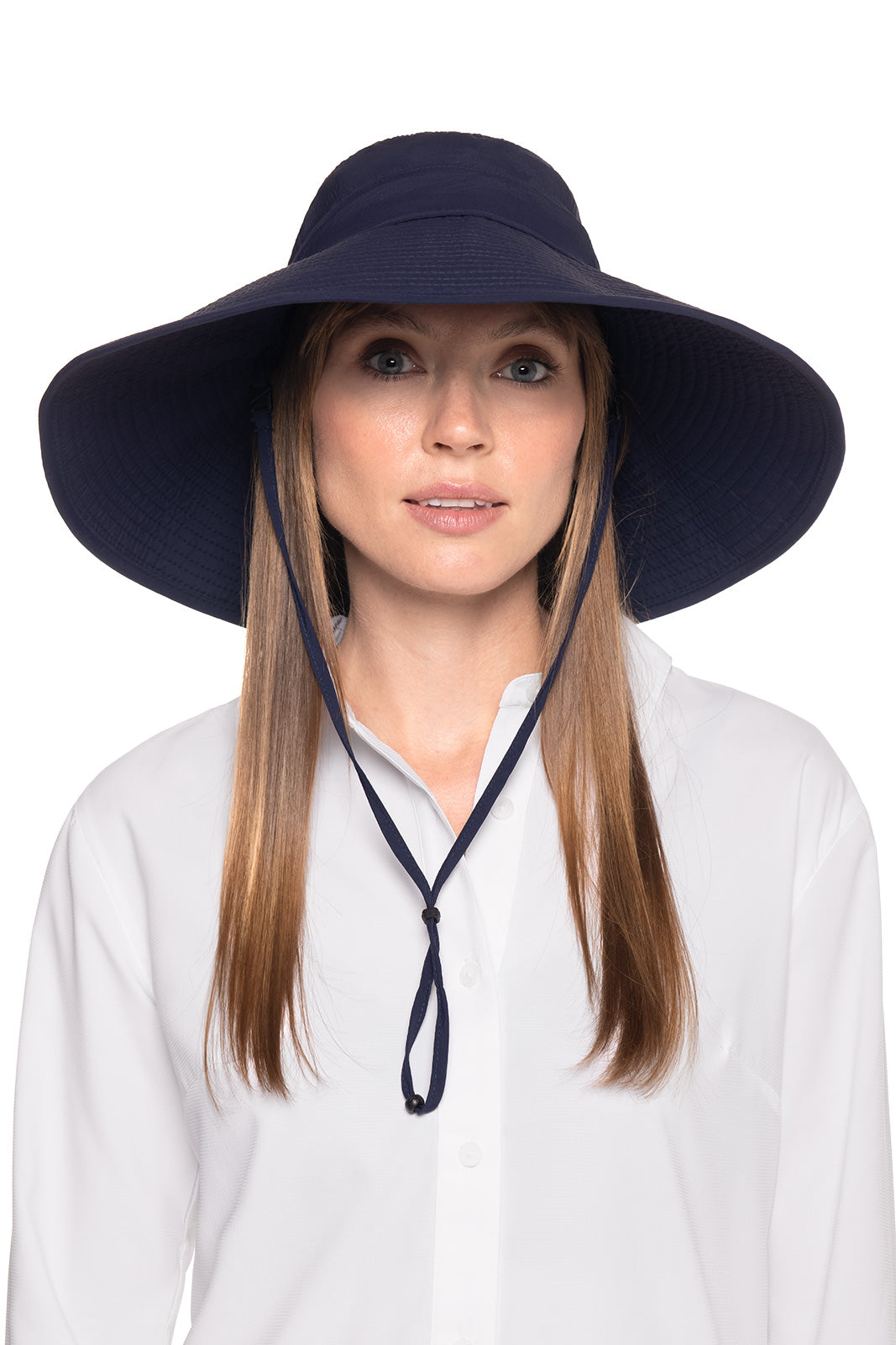 Women's Cyd Travel Beach Hat | Navy