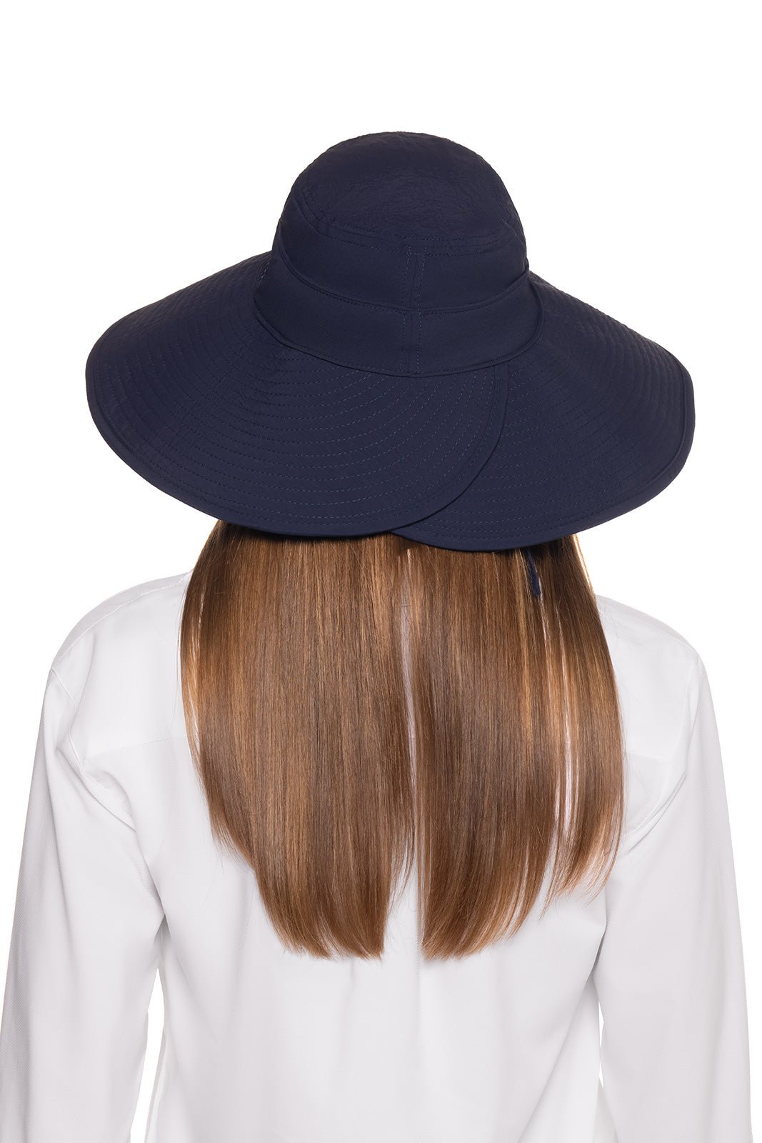 Women's Cyd Travel Beach Hat | Navy