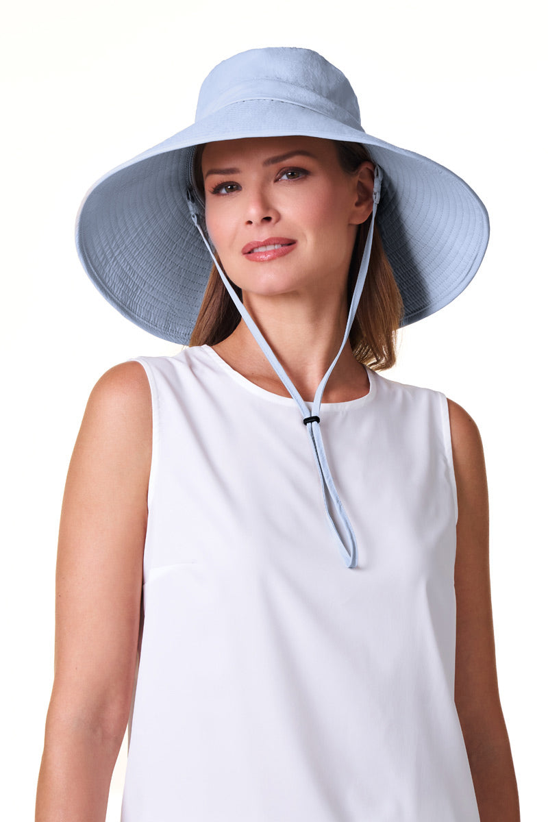 Women's Cyd Travel Beach Hat | Periwinkle