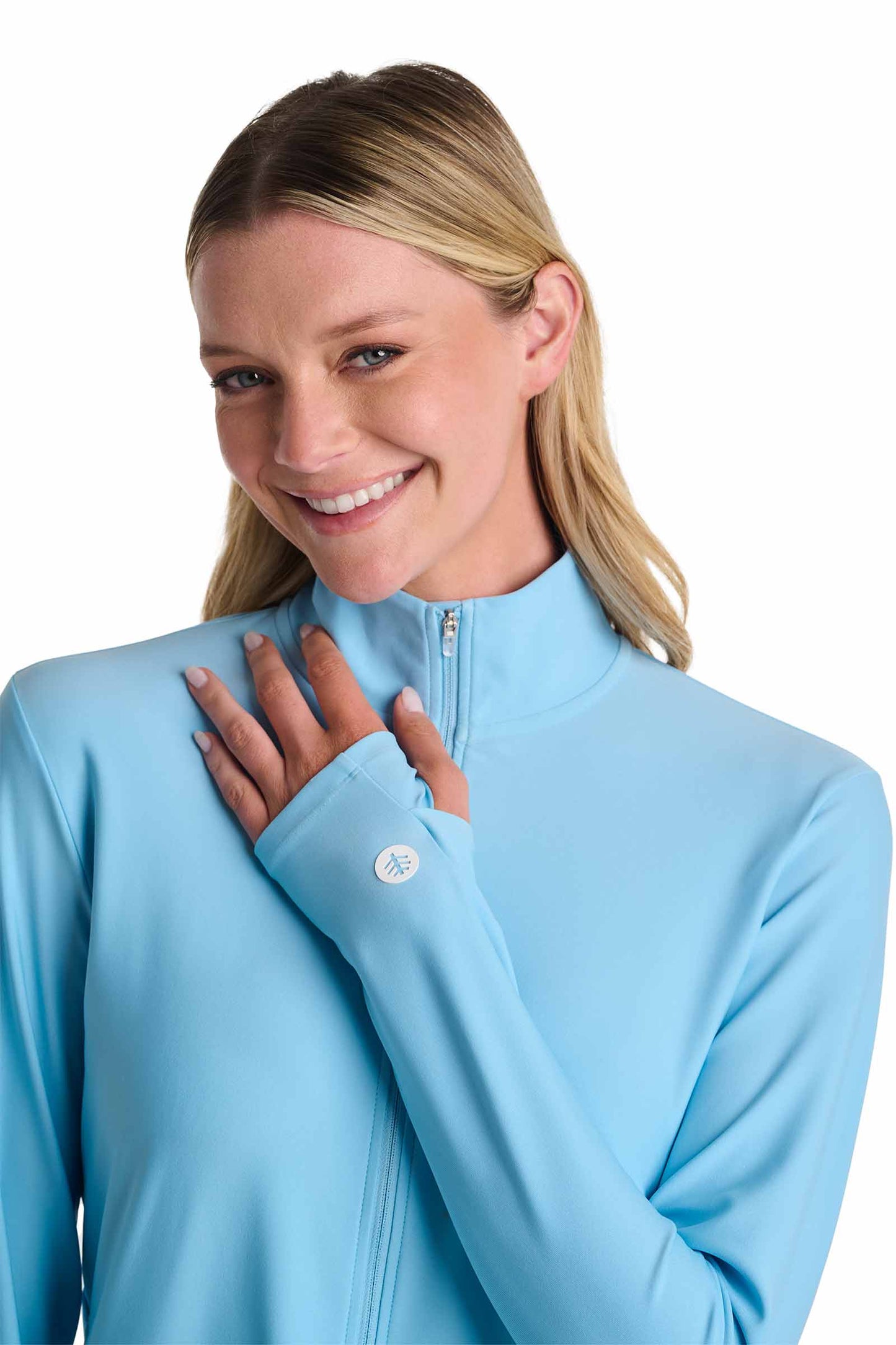 Women's Helani Water Jacket | Arctic Blue