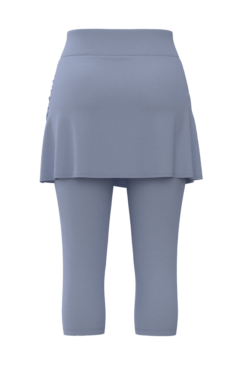 Women's Kahula Skirted Swim Capris | Periwinkle