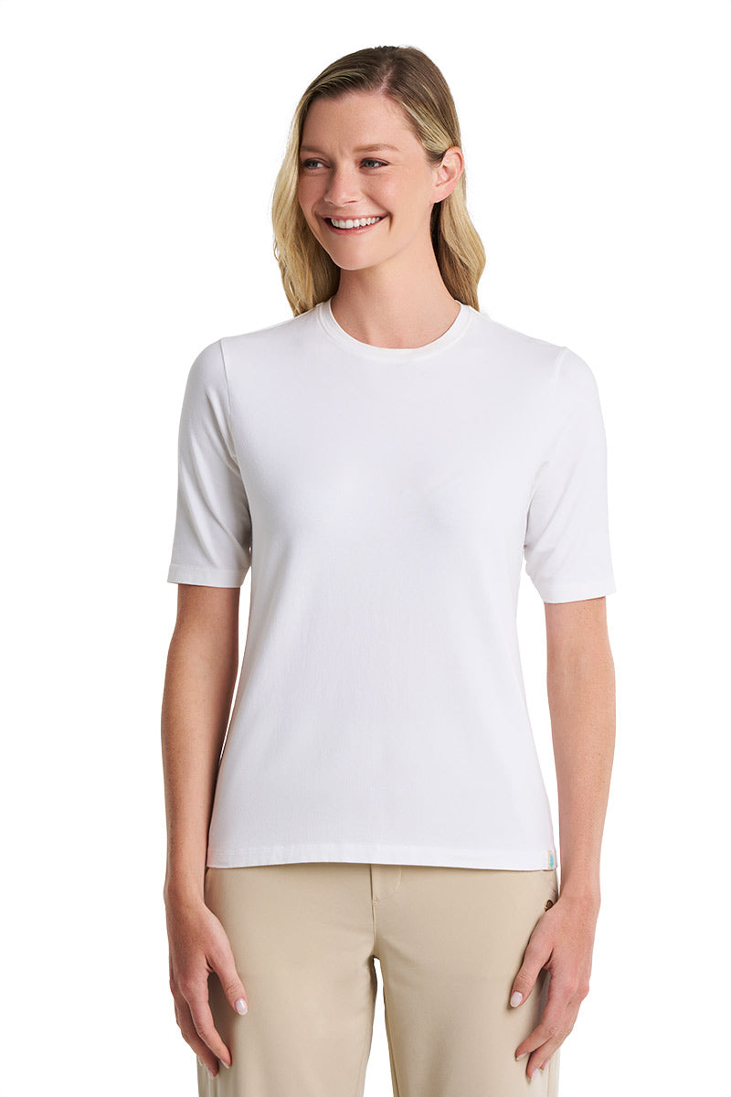 Women's Morada Everyday Short Sleeve T-Shirt | White