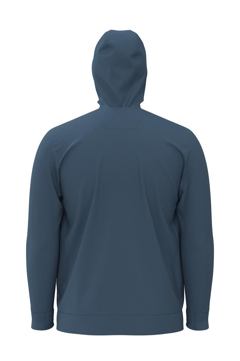 Men's LumaLeo Zip-up Hoodie | Blue Dusk